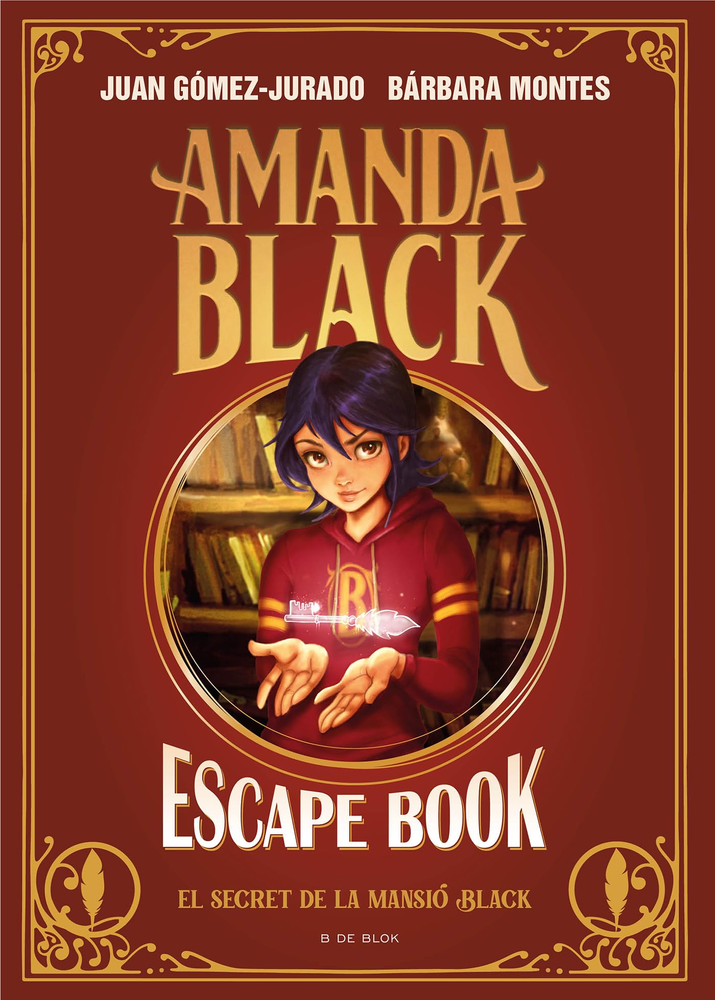 Amanda Black - Escape Book: El secret de la mansió Black: Un llibre ple d'enigmes i endevinalles (Juan Gómez-Jurado i Bárbara Montes)