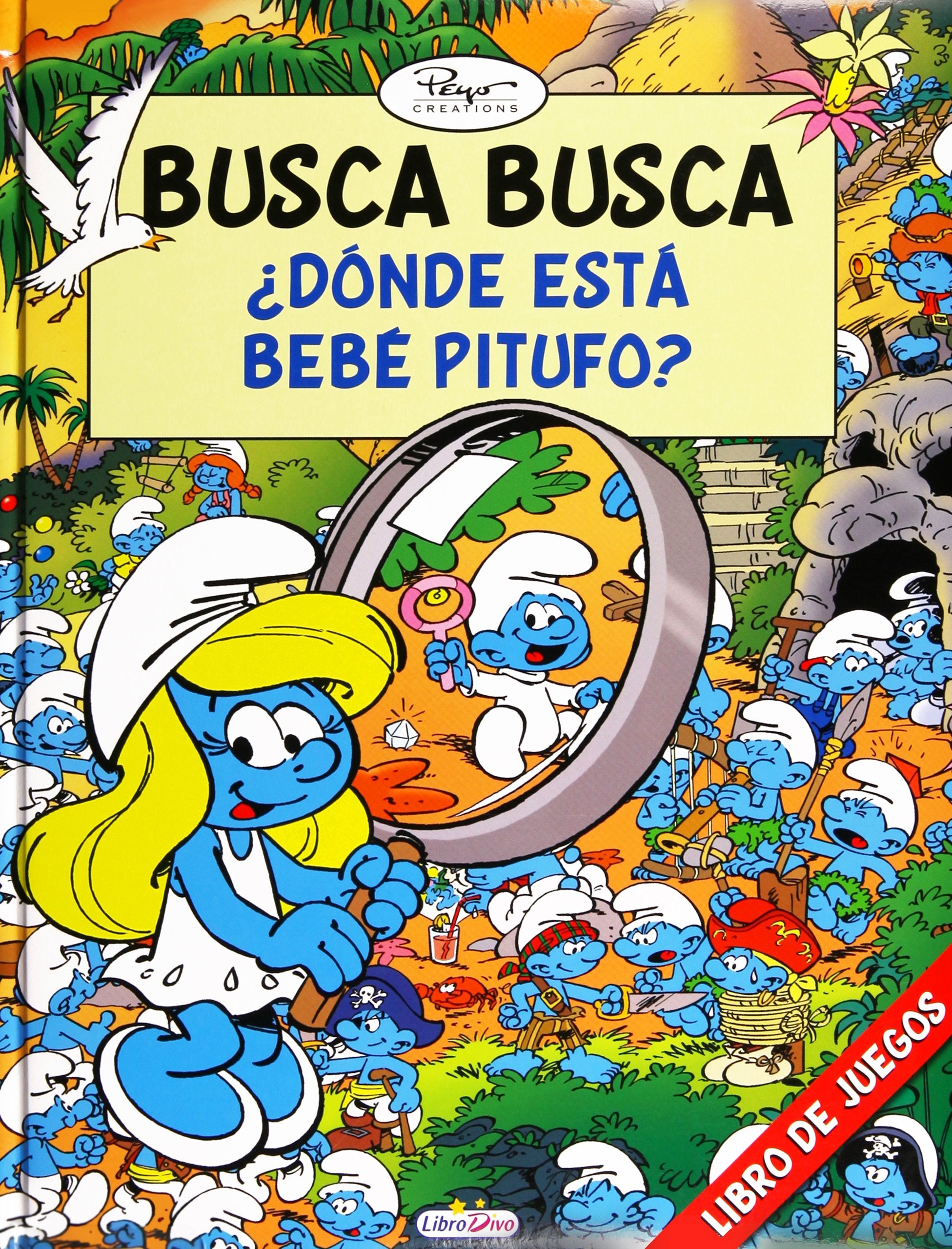 Busca, busca ¿dónde está bebé pitufo?