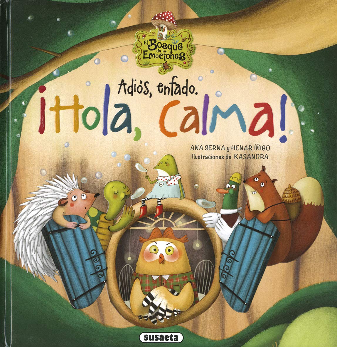 Adiós, Enfado. ¡Hola, Calma!