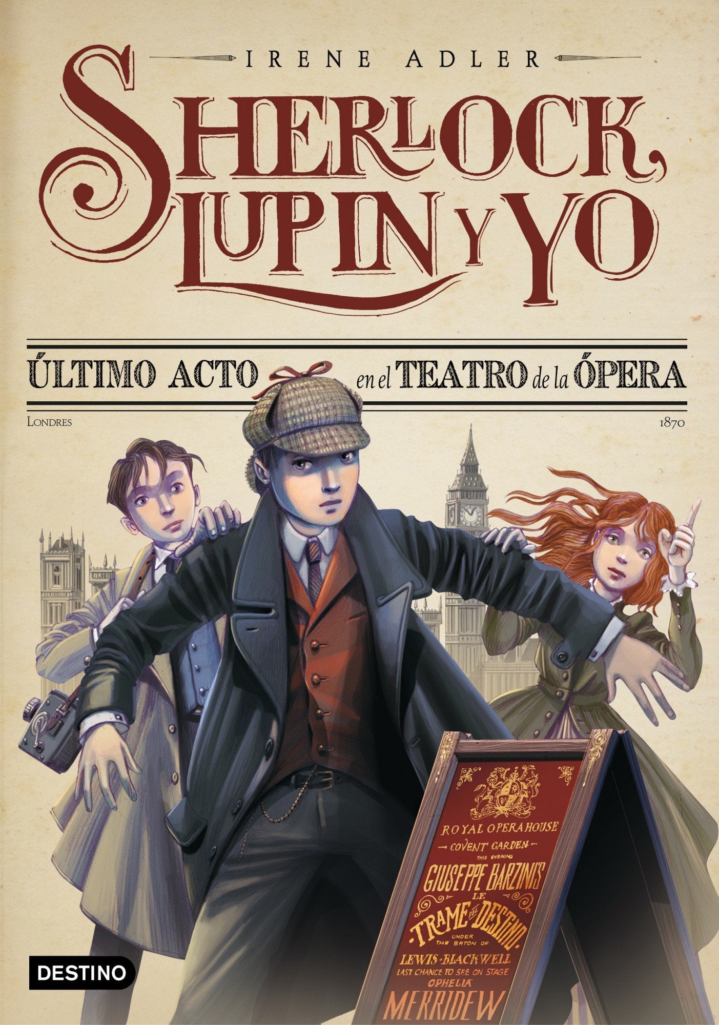 Último acto en el Teatro de la Ópera: Sherlock, Lupin y yo 2