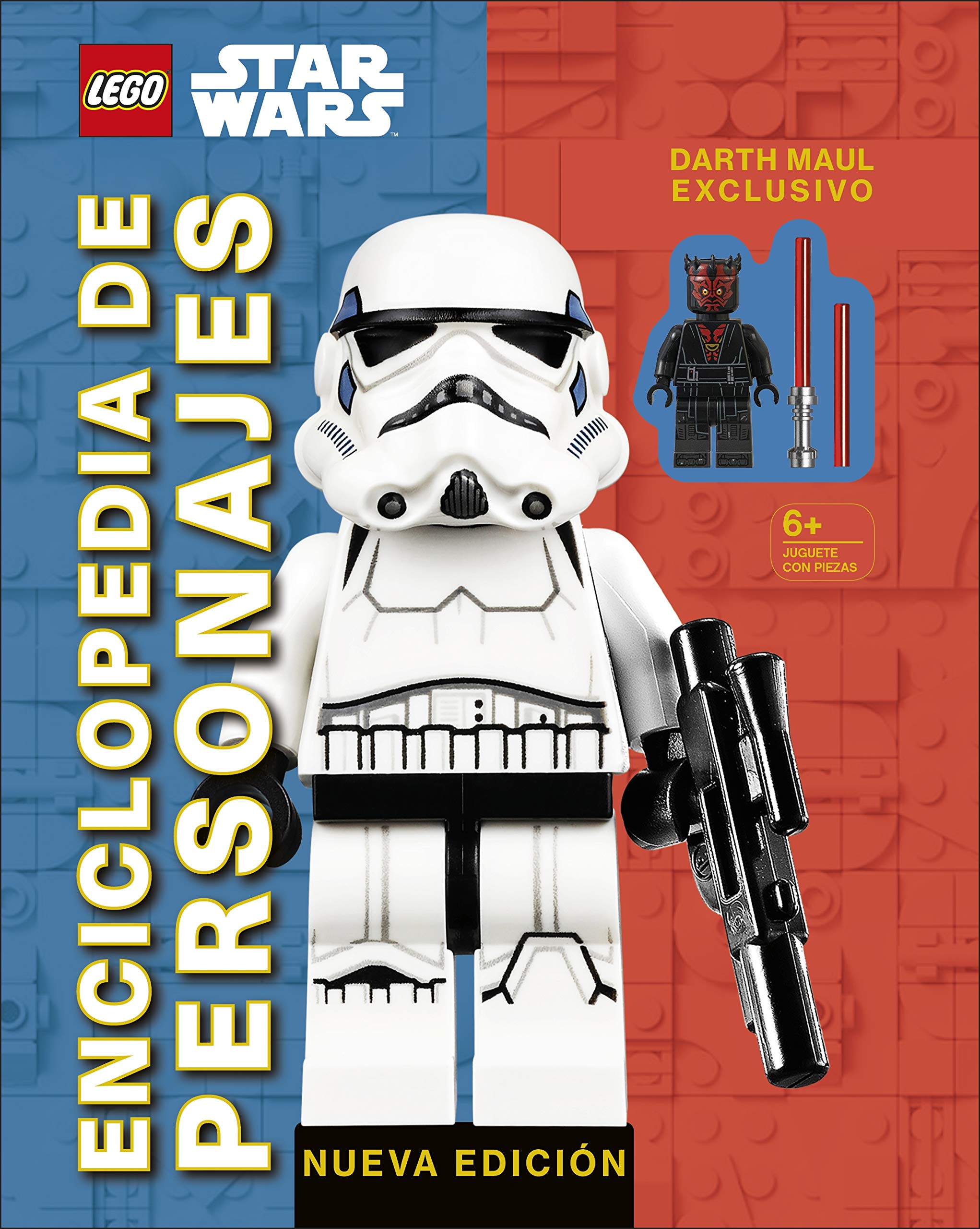 LEGO Star Wars Enciclopedia de personajes: (incluye una minifigura exclusiva de Darth Maul)