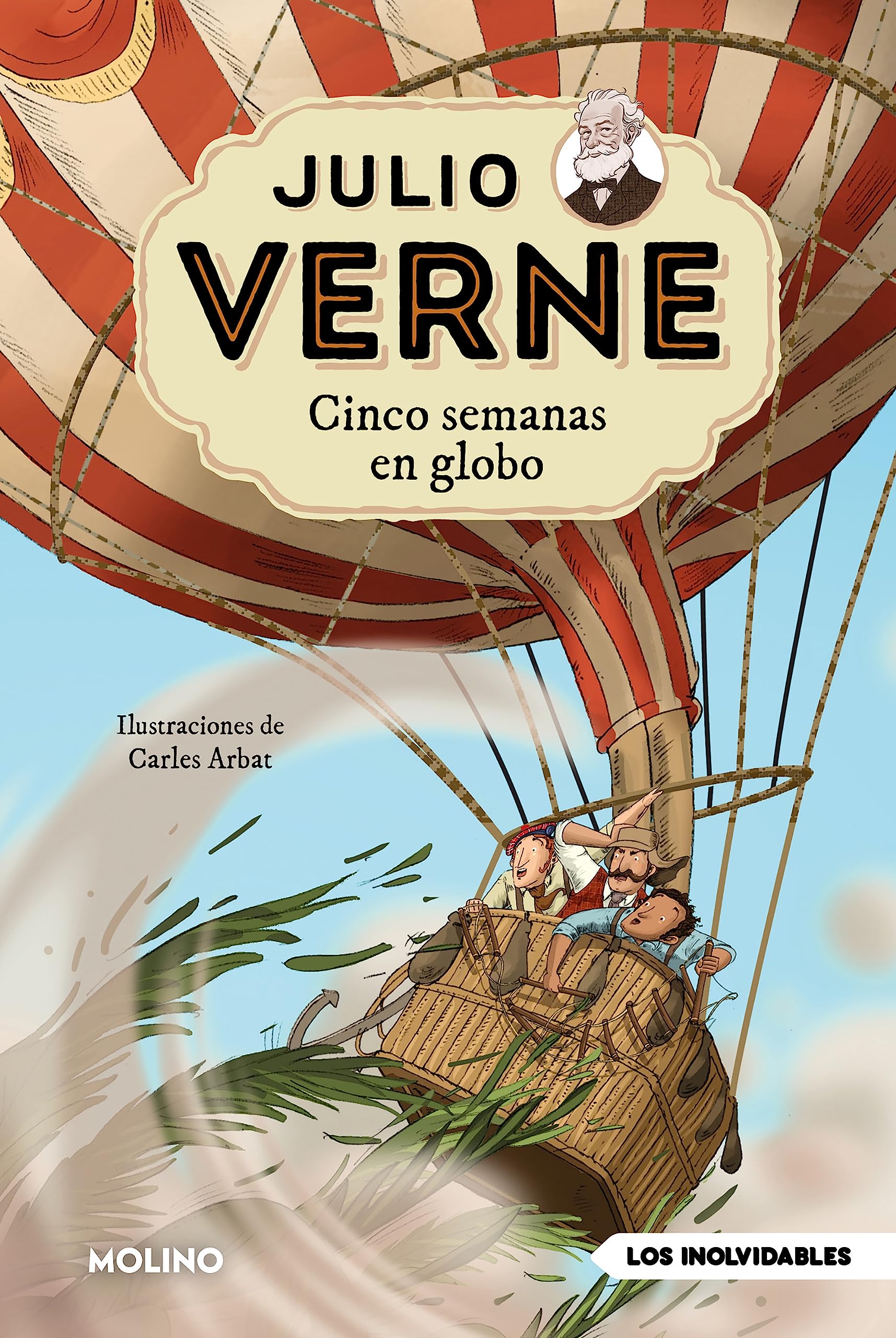 Julio Verne - Cinco semanas en globo (edición actualizada, ilustrada y adaptada): 005 (Inolvidables)
