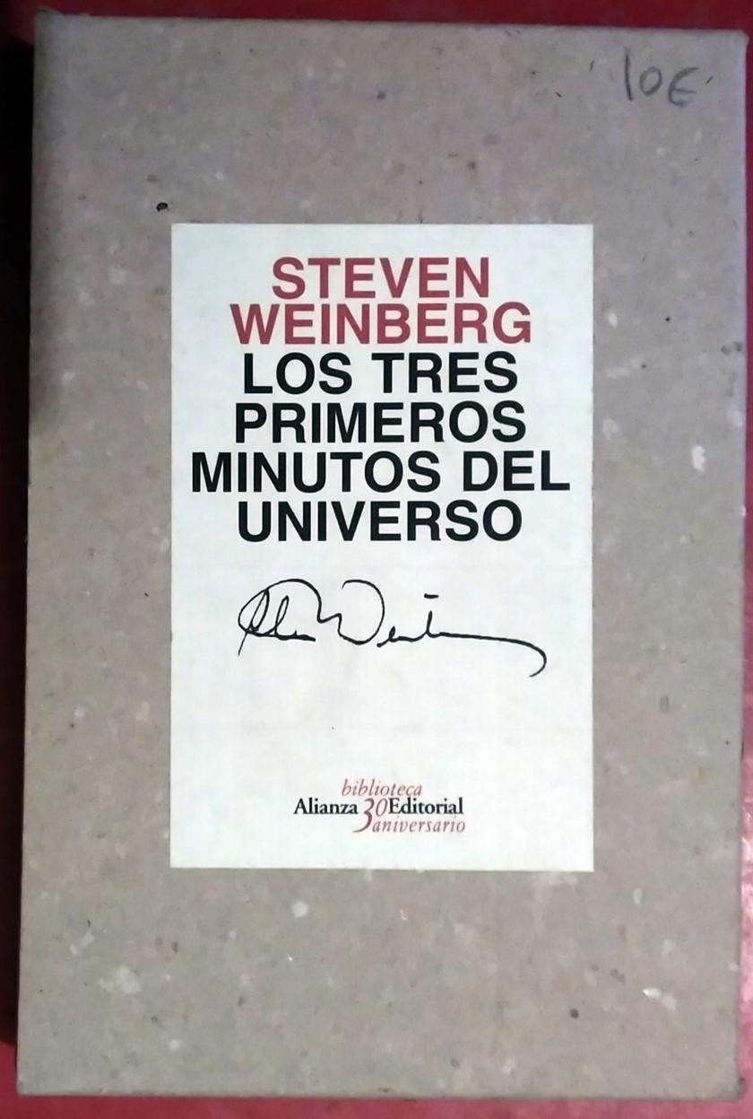 Los tres primeros minutos del universo