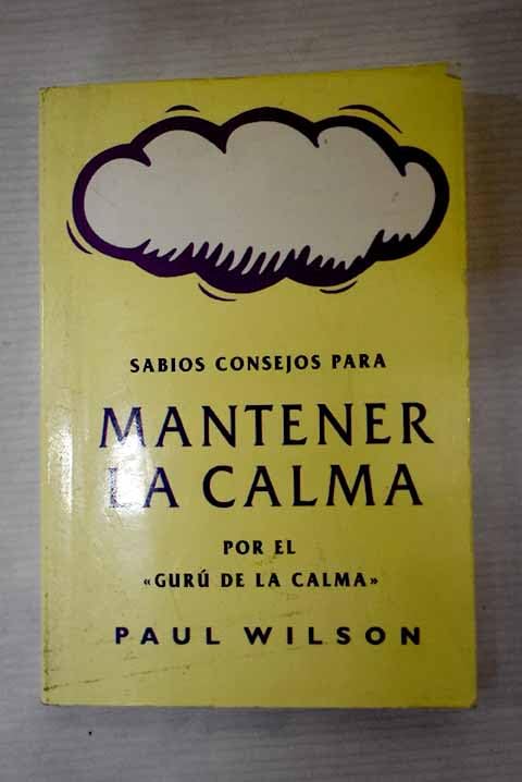 MANTENER LA CALMA (SIN COLECCION)