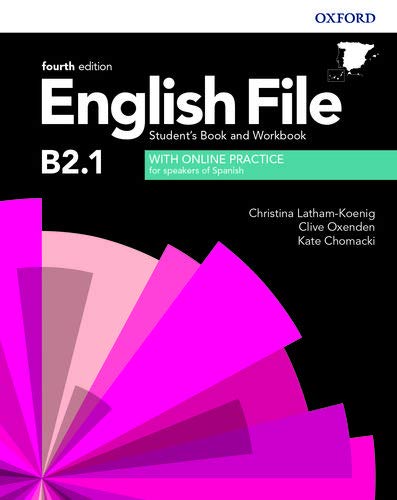 English File 4th Edition B2.1. Student's Book and Workbook Without Key Pack (english File Fourth Edi