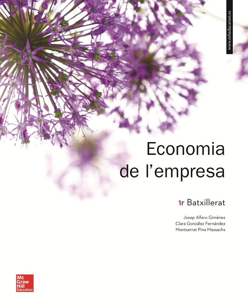 LA - Economia de l'empresa 1er. Batxillerat. Llibre alumne. - 9788448614522