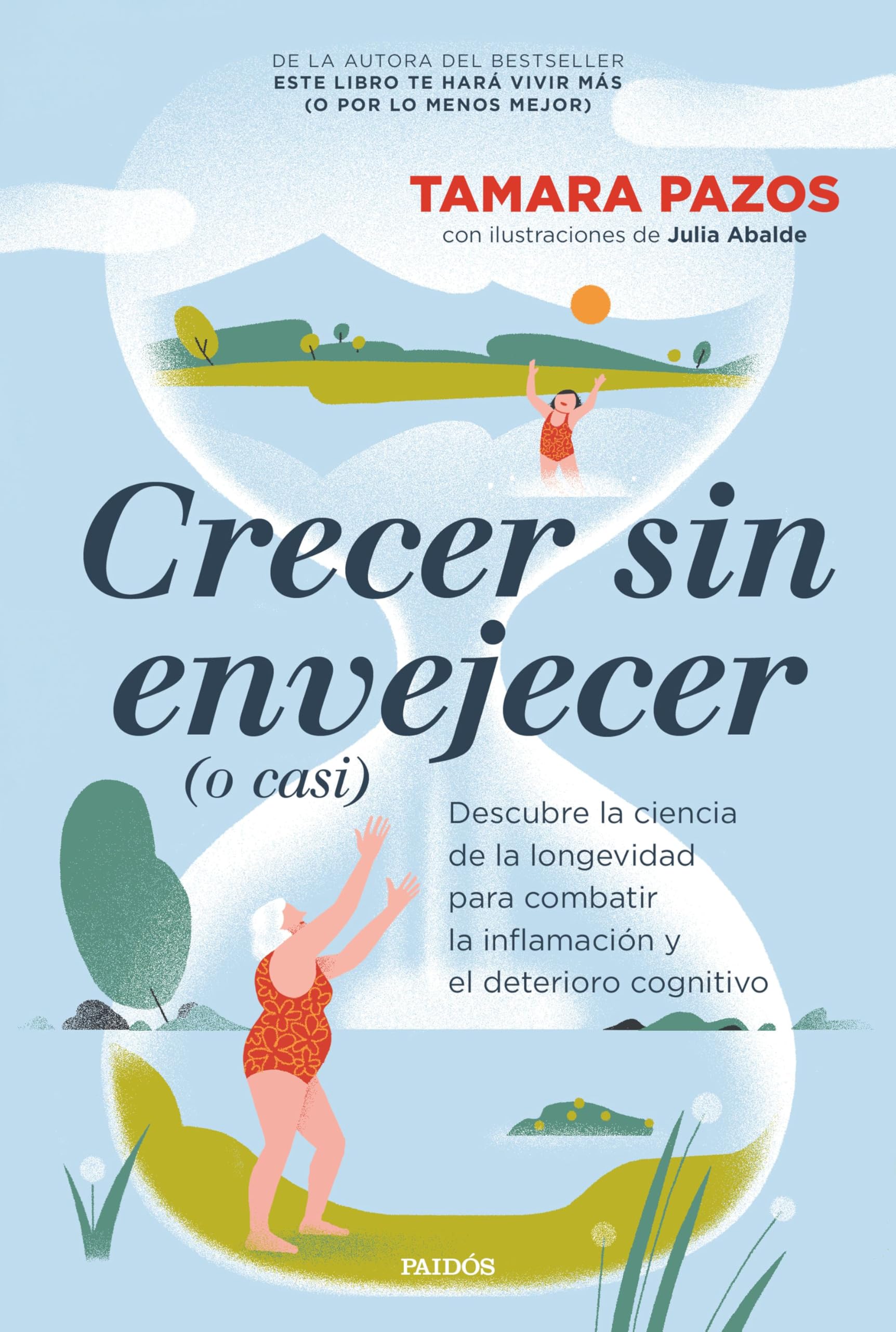 Crecer sin envejecer (o casi): Descubre la ciencia de la longevidad para combatir la inflamación y el deterioro cognitivo (Divulgación)