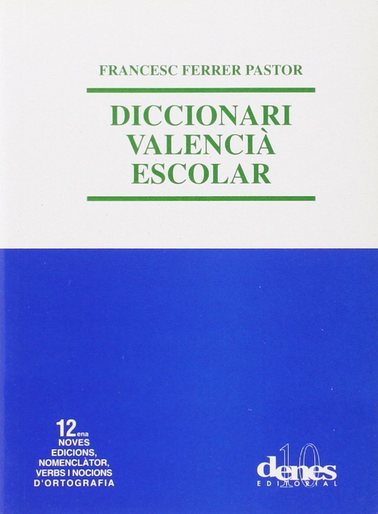 Diccionari valencià escolar