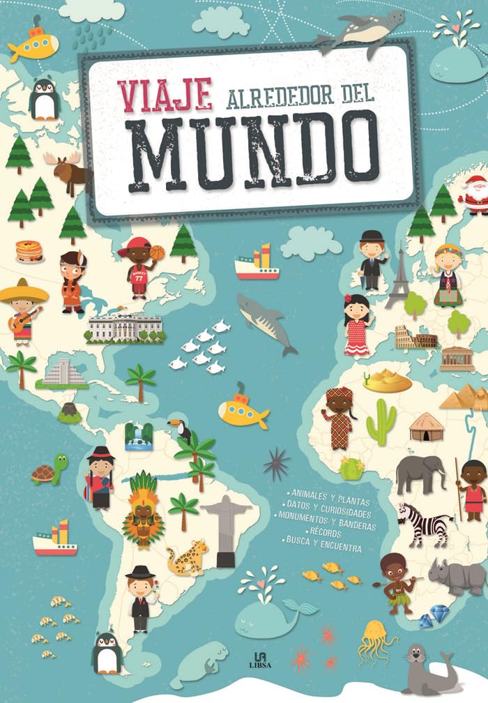 Viaje Alrededor del Mundo (Libro Gigante)