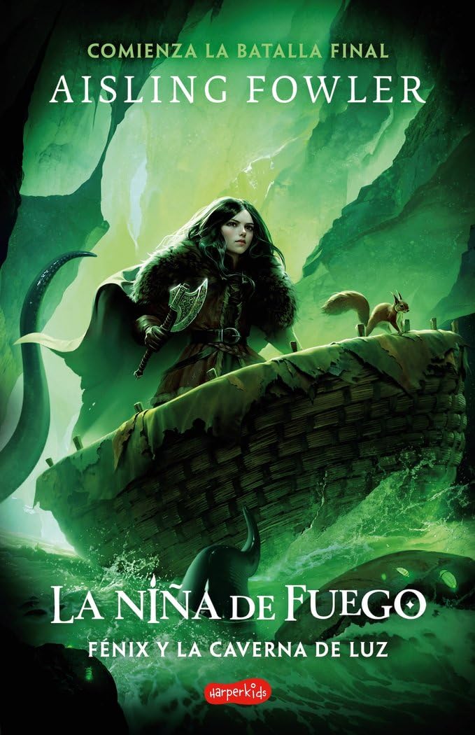 La niña de fuego: Fénix y la caverna de luz (Libro 3) (HarperKids)