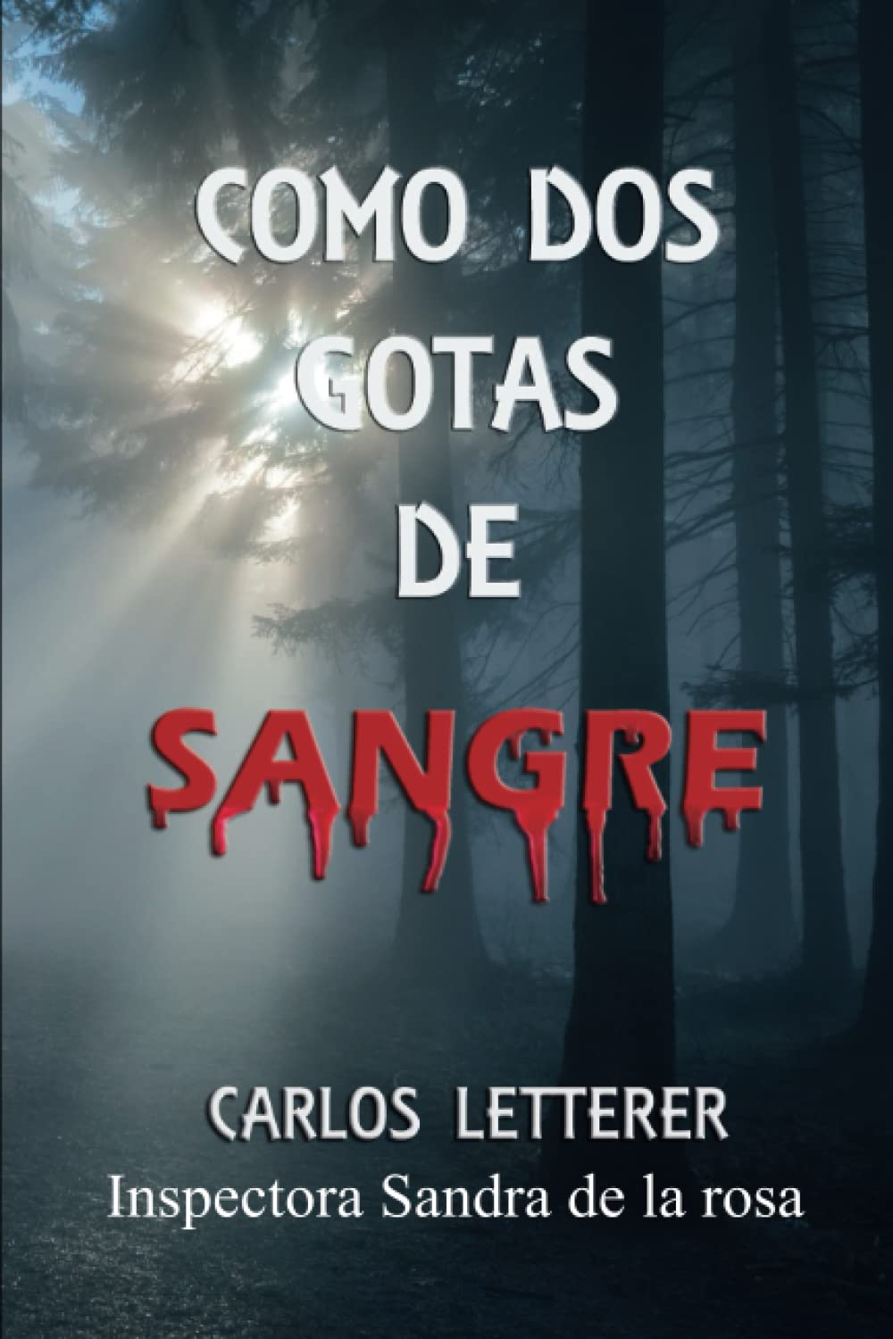 Como dos gotas de sangre: El asesino de los números romanos (Los casos de la inspectora Sandra de la Rosa.)