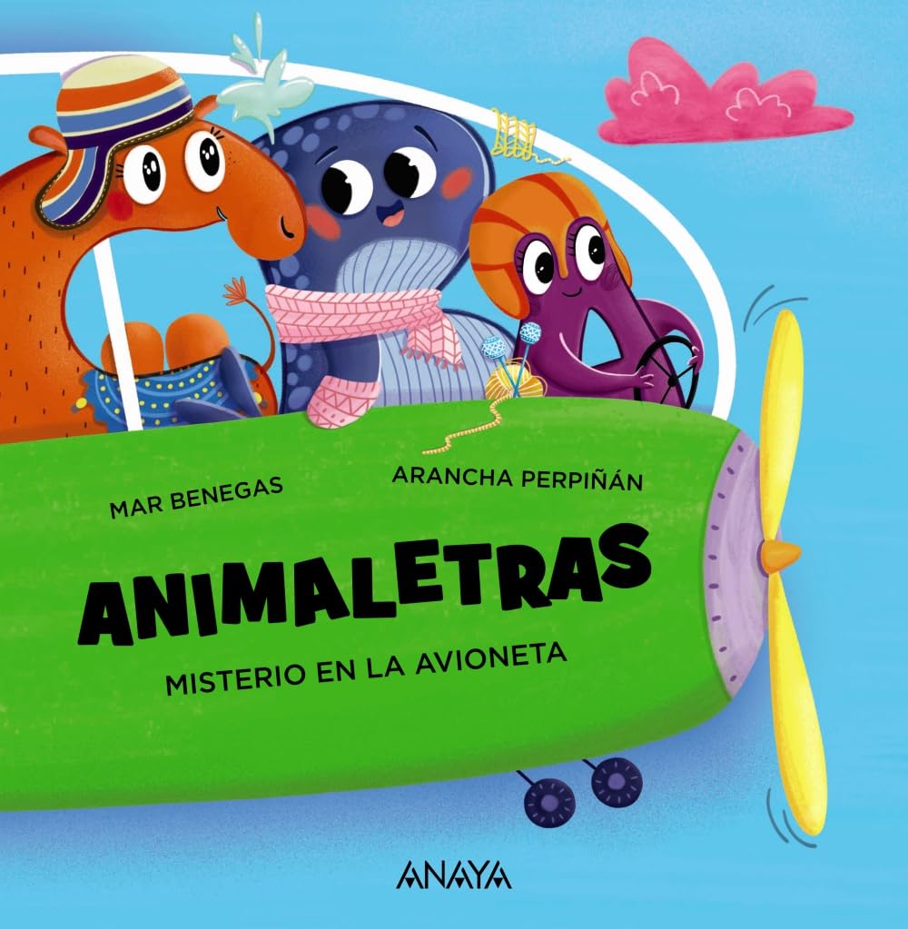 Animaletras: Misterio en la avioneta (PRIMEROS LECTORES - Abecedarios)