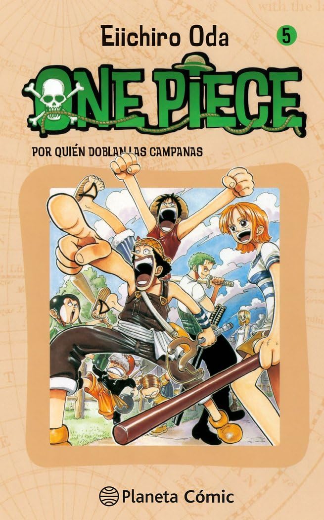 One Piece nº 005: Por quién doblan las campanas: 5 (Manga Shonen)