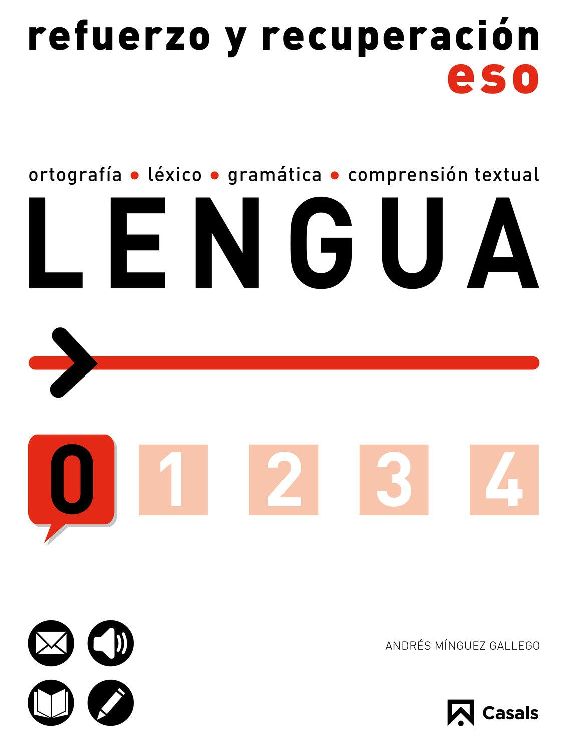 Refuerzo y recuperación de Lengua 0 ESO (Cuadernos ESO) - 9788421854846
