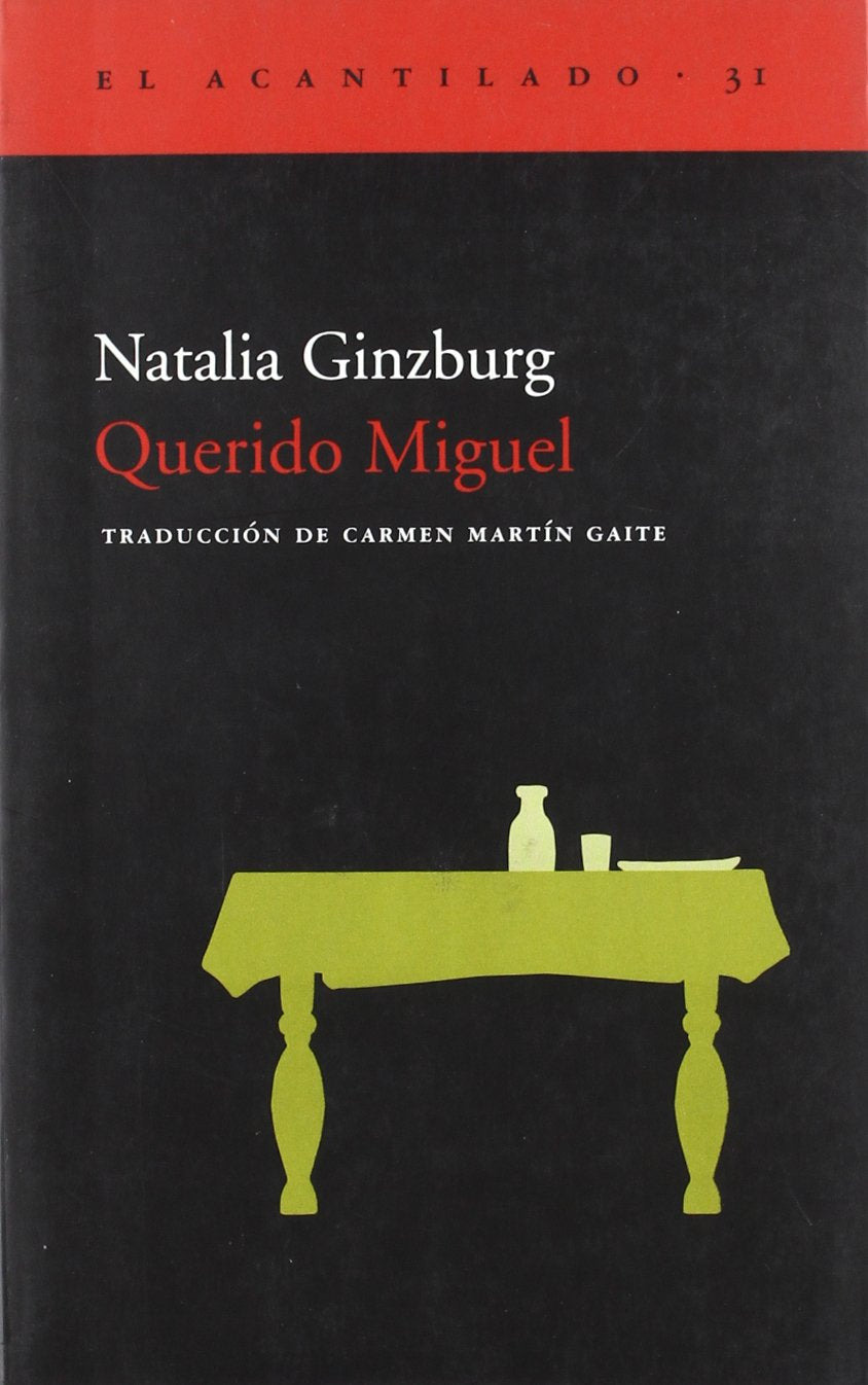 Querido Miguel (El Acantilado)