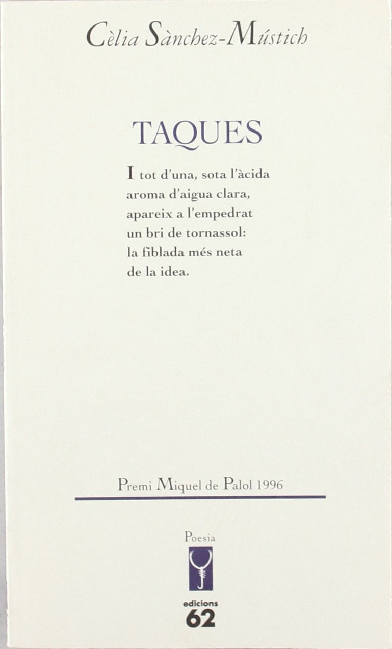 Taques (L'Escorpí. Poesia)