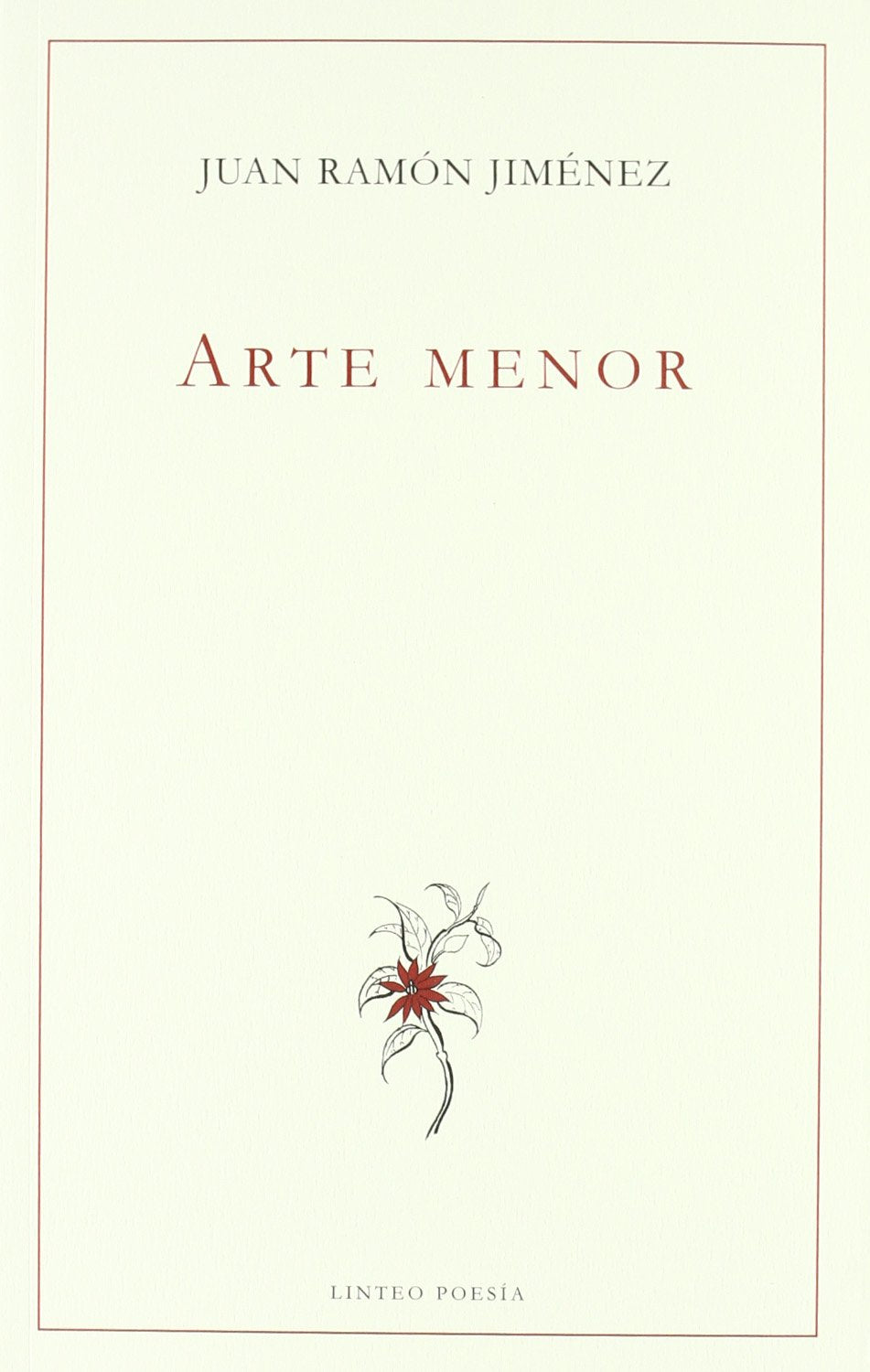 ARTE MENOR (POESIA)