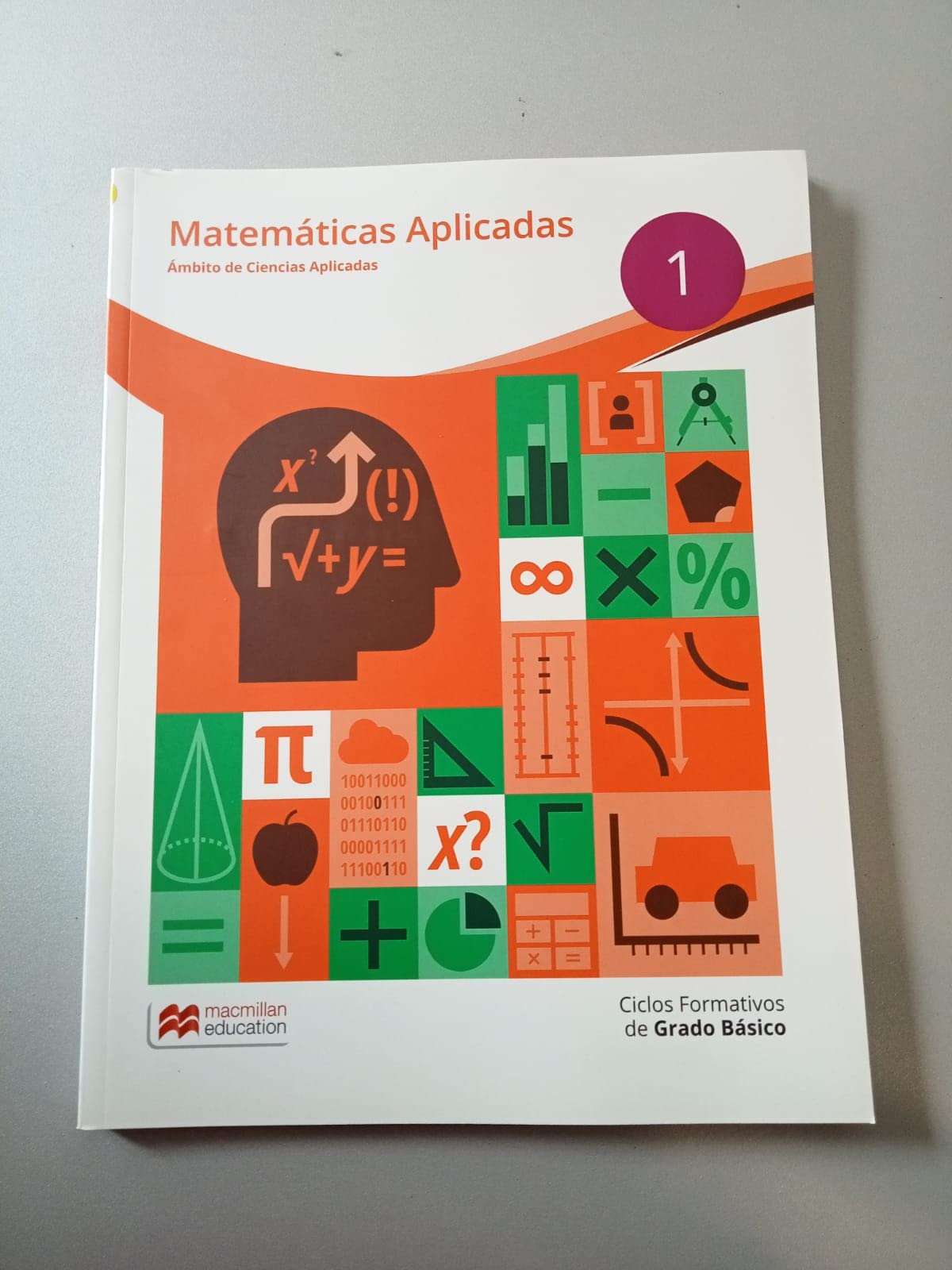 Grado Básico Matematicas 3º -Libro de texto en formato físico de Matematicas Aplicadas 3º ESO (FP Básica) - 9788418356759
