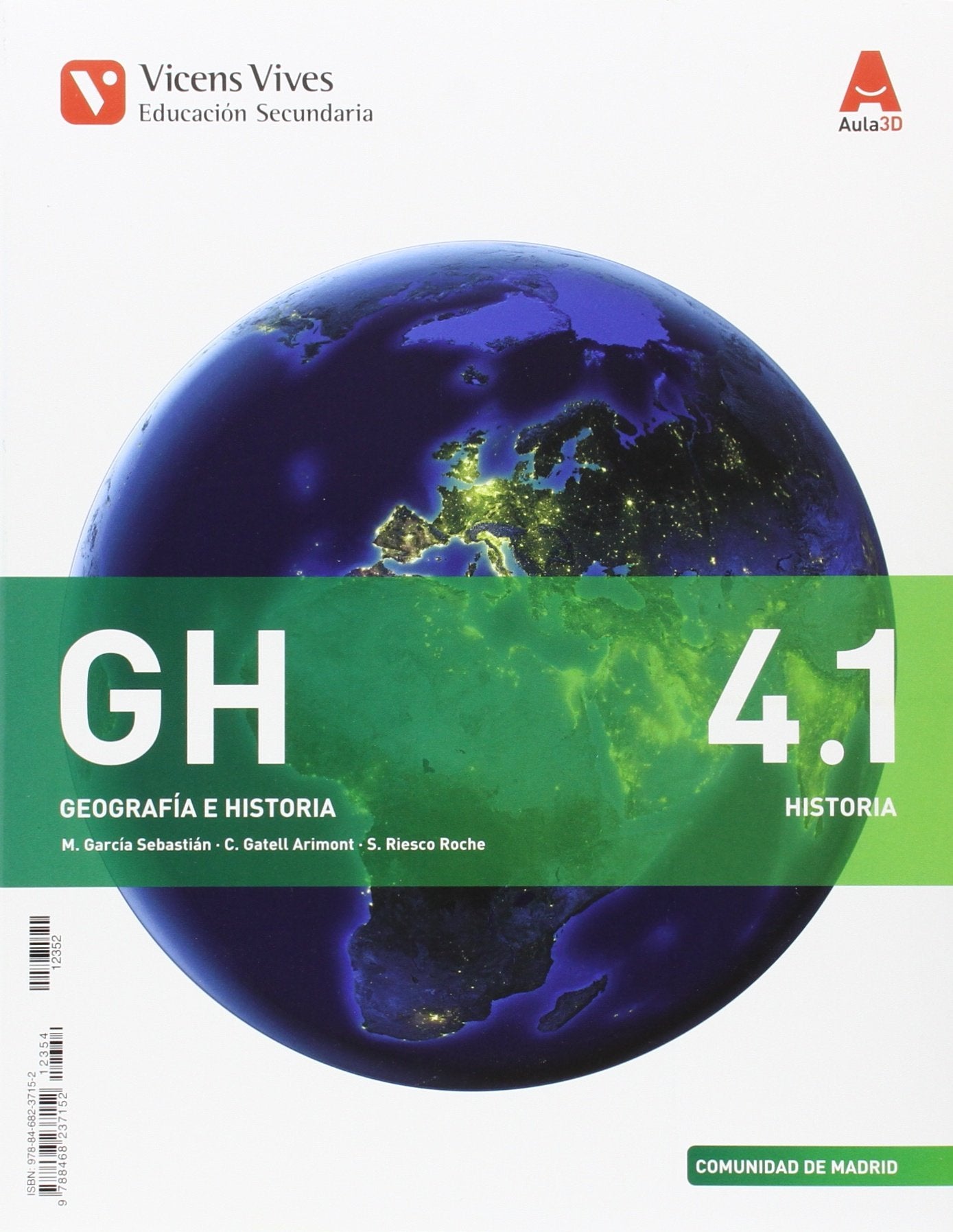 GH 4, Geografía e historia, Educación Secundaria, Comunidad de Madrid. Historia - 9788468237152