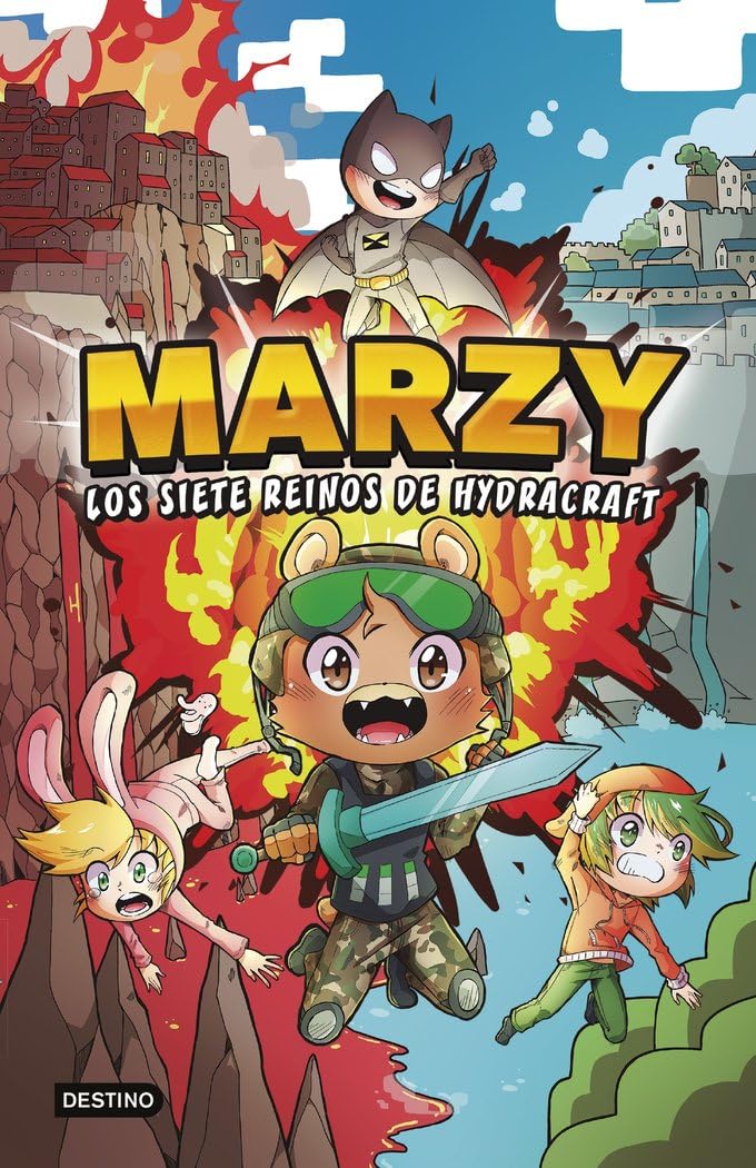 The MarZy 1. Marzy y los Siete Reinos de Hydracraft (Jóvenes influencers)