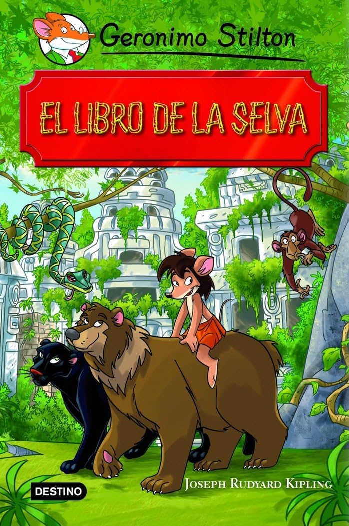 El libro de la selva: Grandes Historias (Geronimo Stilton)