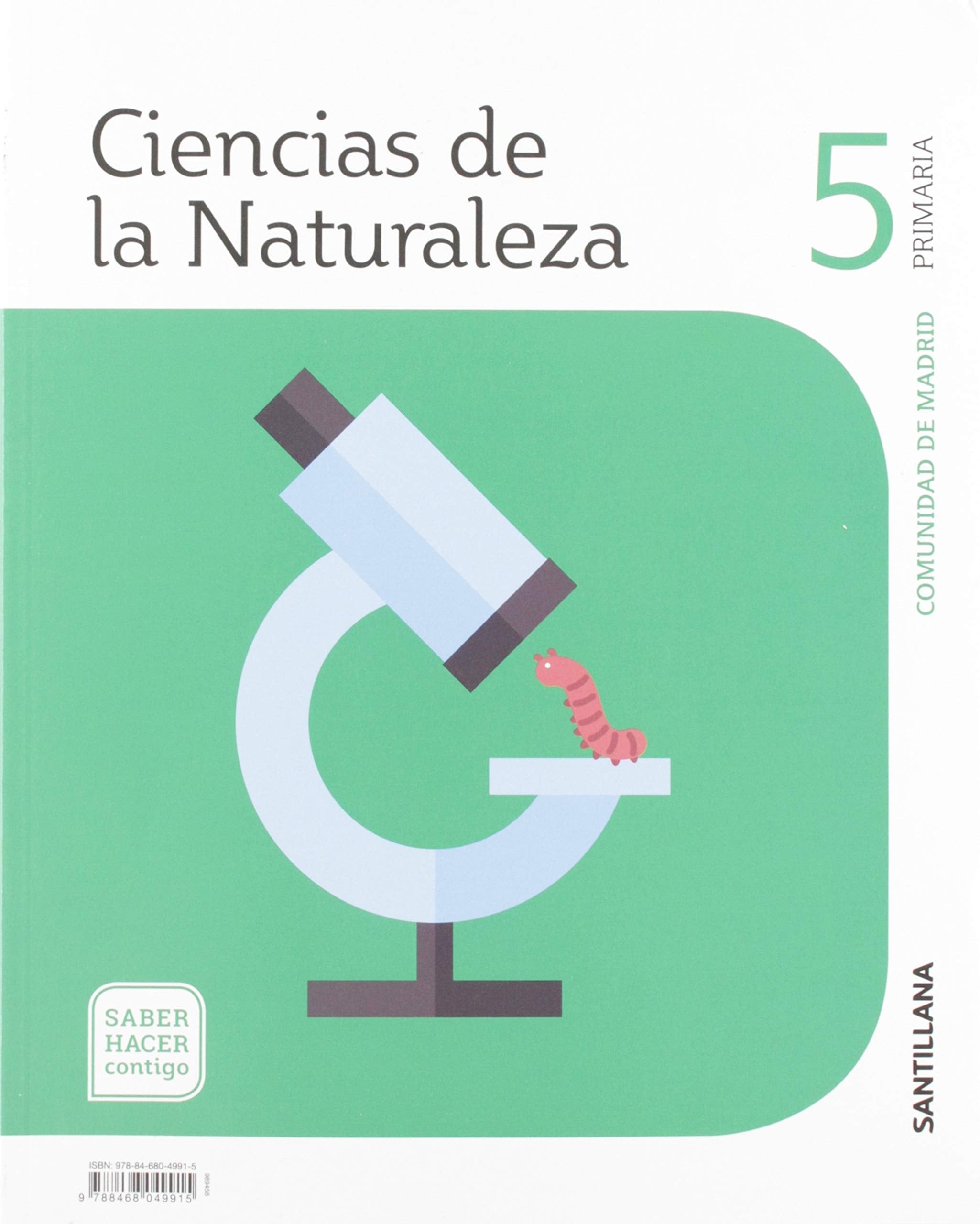 CIENCIAS DE LA NATURALEZA 5 PRIMARIA SABER HACER CONTIGO - 9788468049915