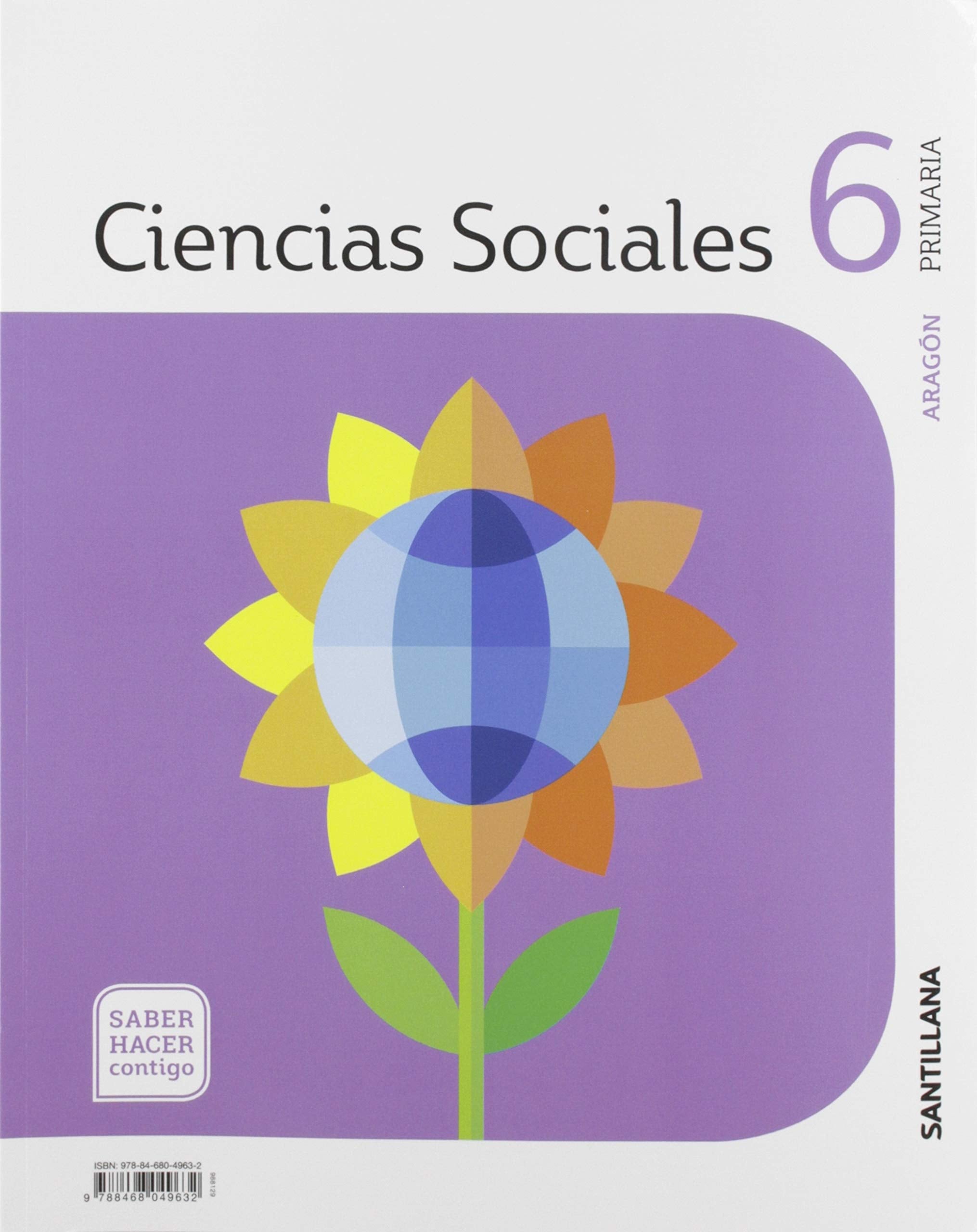 Ciencias sociales, 6 Primaria, Aragón