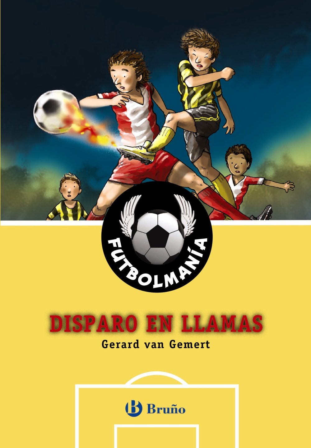 Futbolmanía. Disparo en llamas