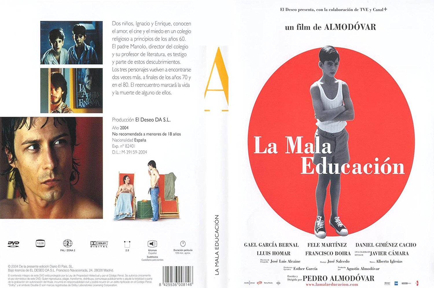 La Mala Educacion [Edizione: Spagna] [Italia] [DVD]