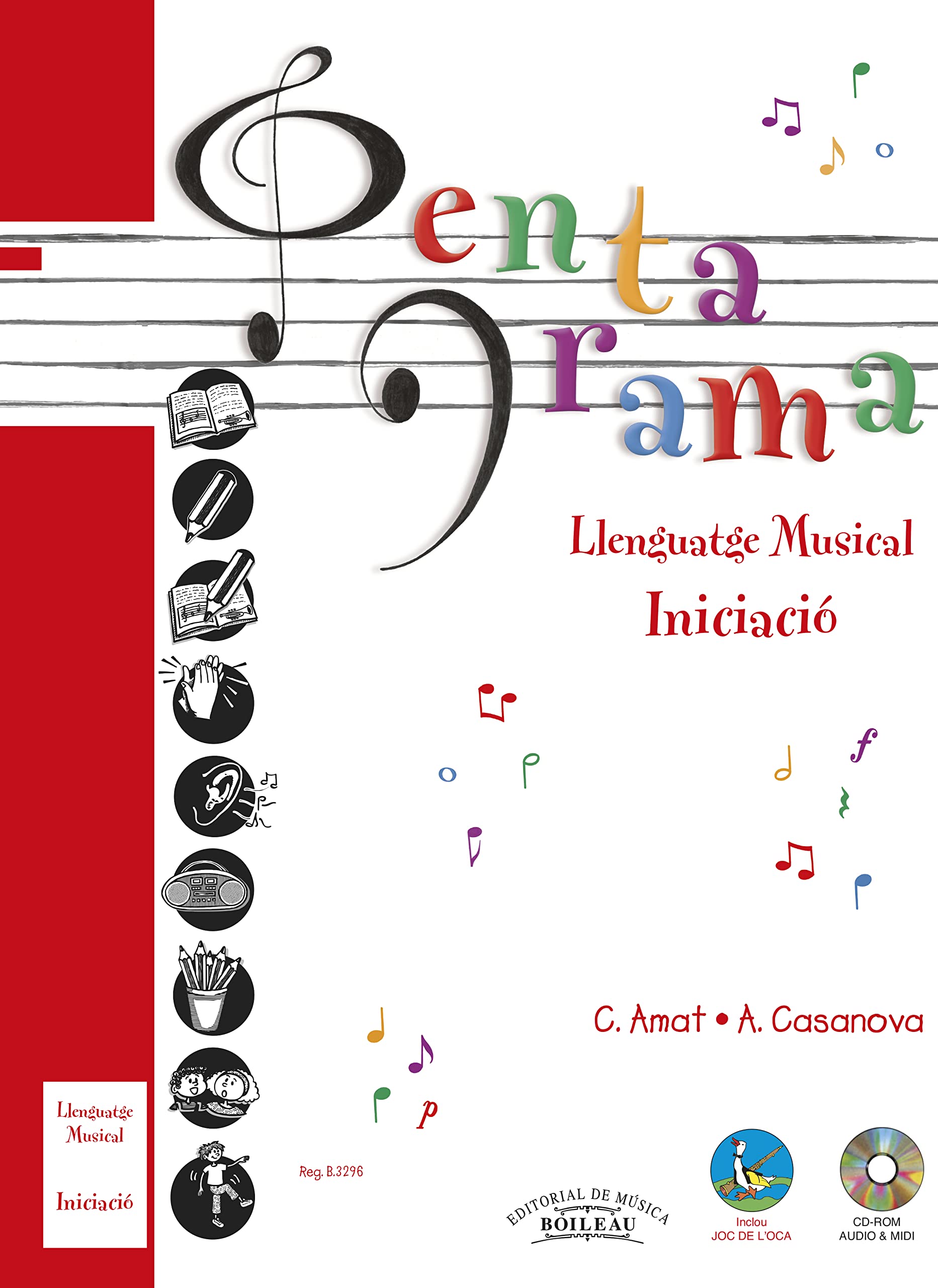 Pentagrama Pre-llenguatge Musical (INICIACIÓ): 0