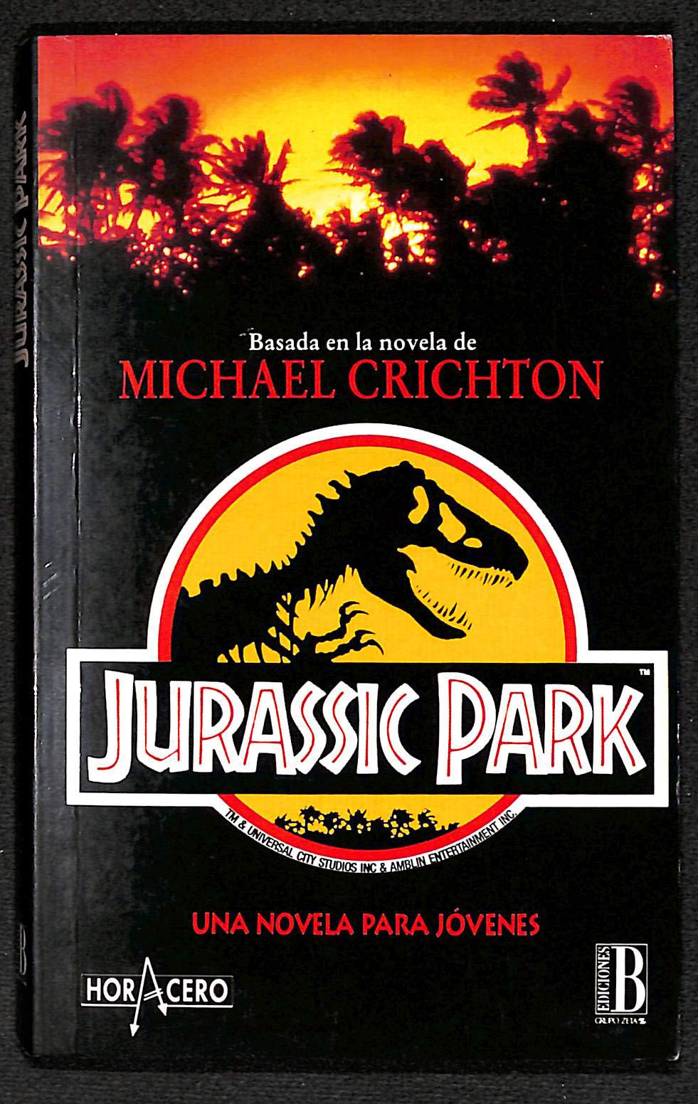 Jurassic park (novela para jovenes)