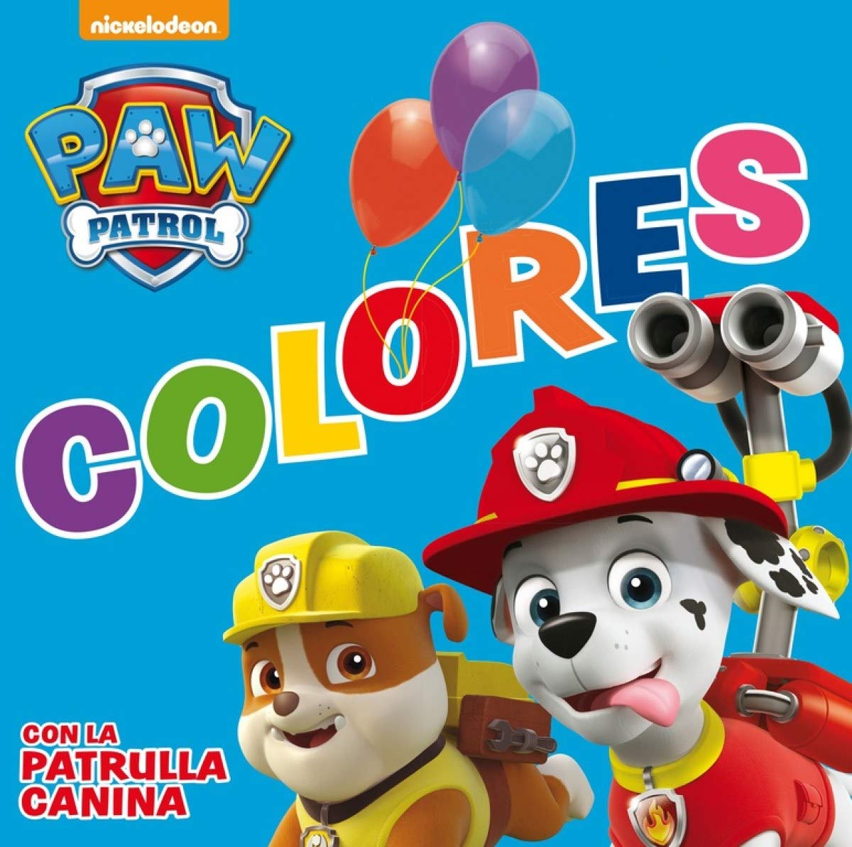 Paw Patrol | Patrulla Canina. Libro de cartón - Colores con la Patrulla Canina (Nickelodeon)