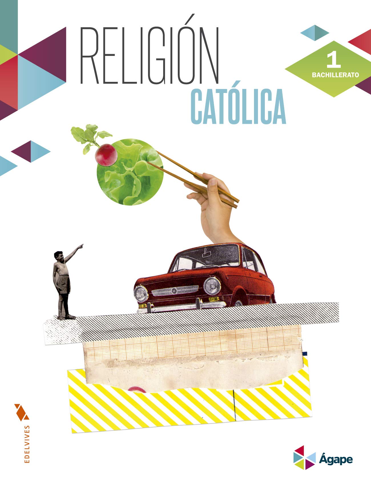 Religión Católica 1º Bachillerato (Ágape) - 9788426398796