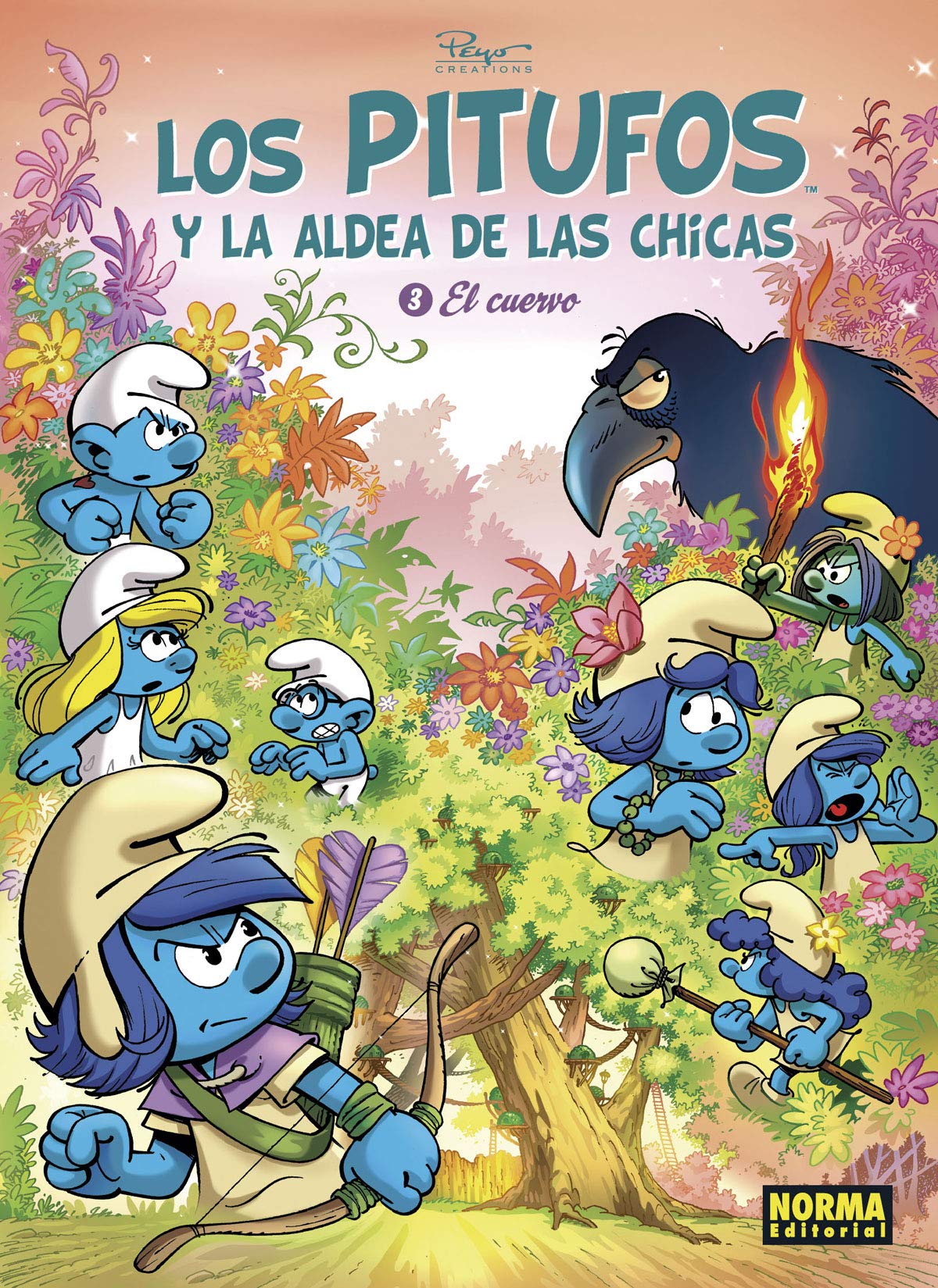 Los Pitufos y La Aldea De Las Chicas 3. El Cuervo (SIN COLECCION)