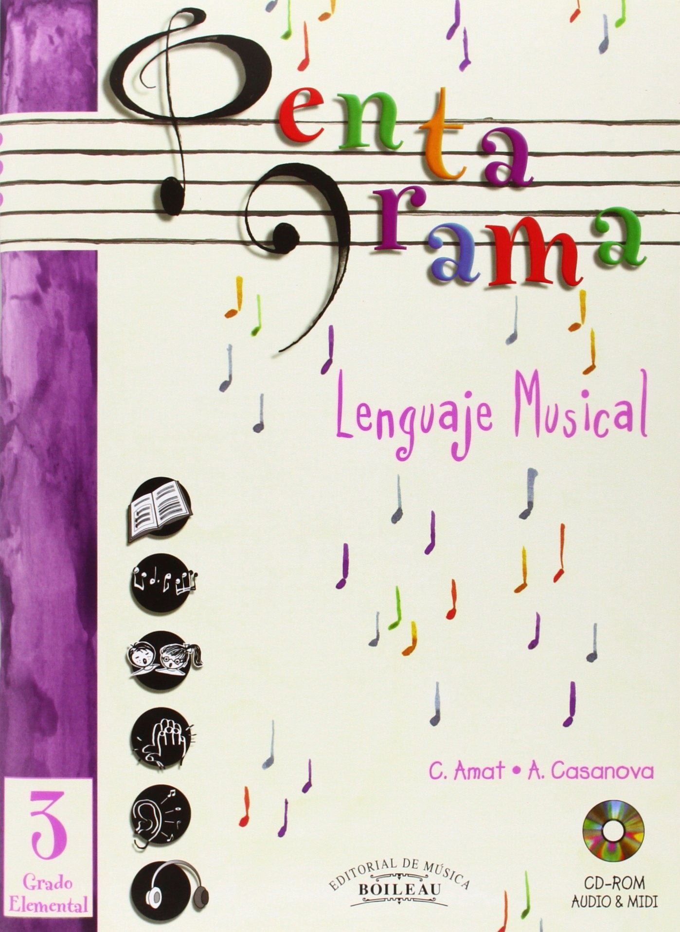 Pentagrama III Lenguaje Musical Elemental: Grado Elemental