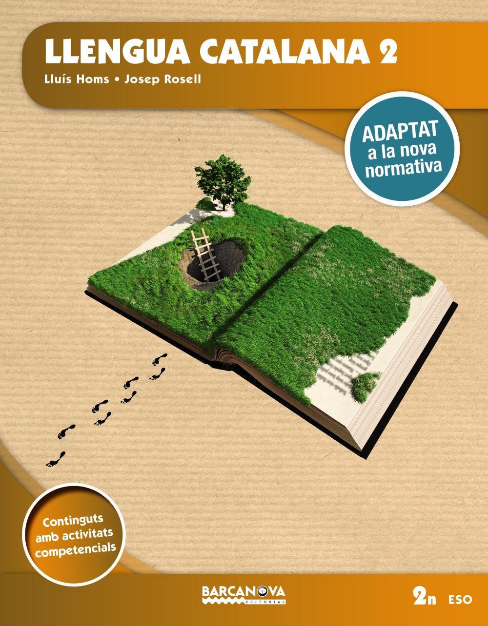 Llengua catalana 2n ESO. Llibre de l'alumne: Adaptat a la nova normativa (Arrels) - 9788448946760
