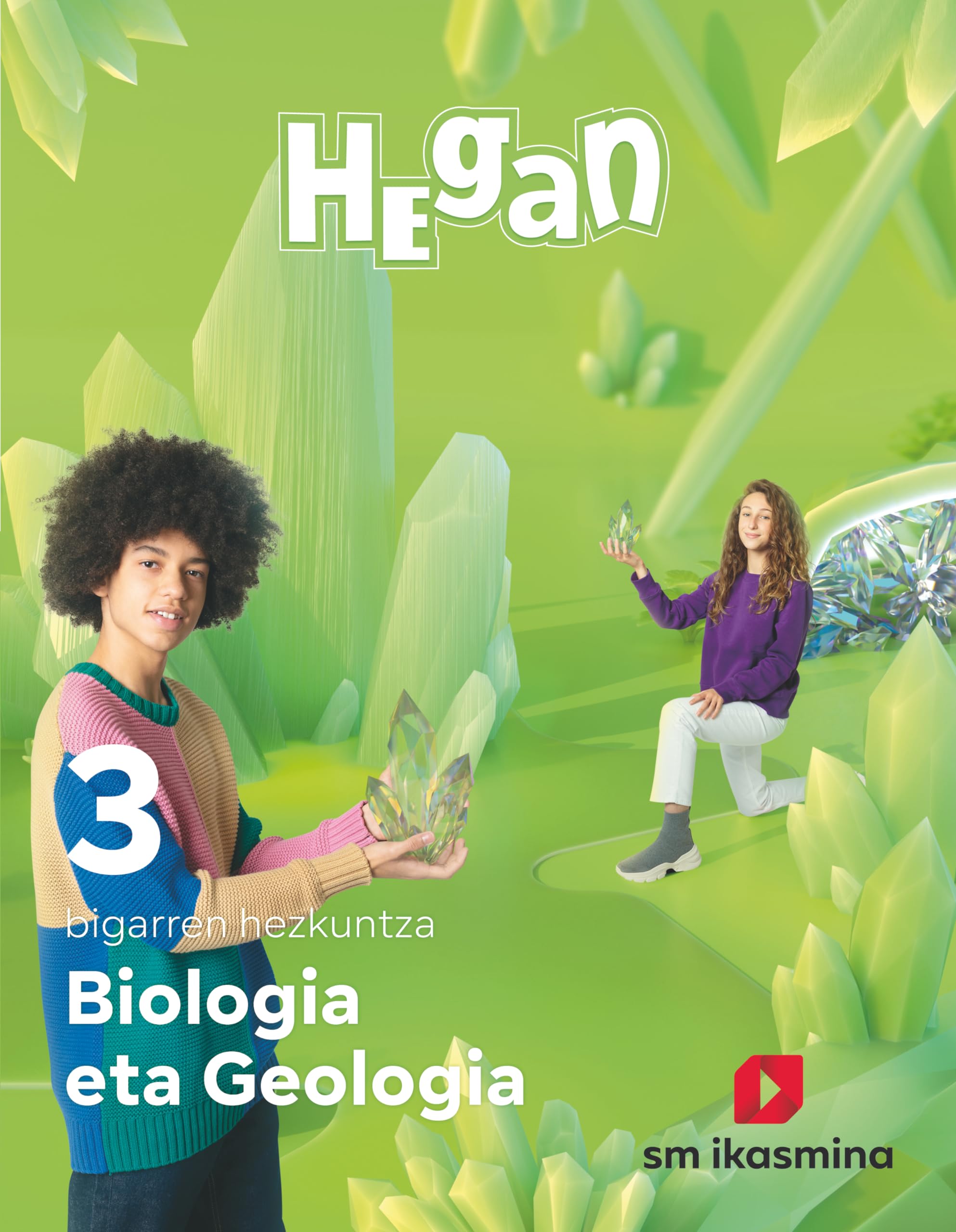 Biologia eta Geologia. DBH 3. Hegan - 9788498558760