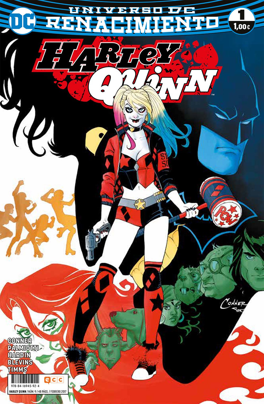 Harley Quinn 1, ECC Ediciones