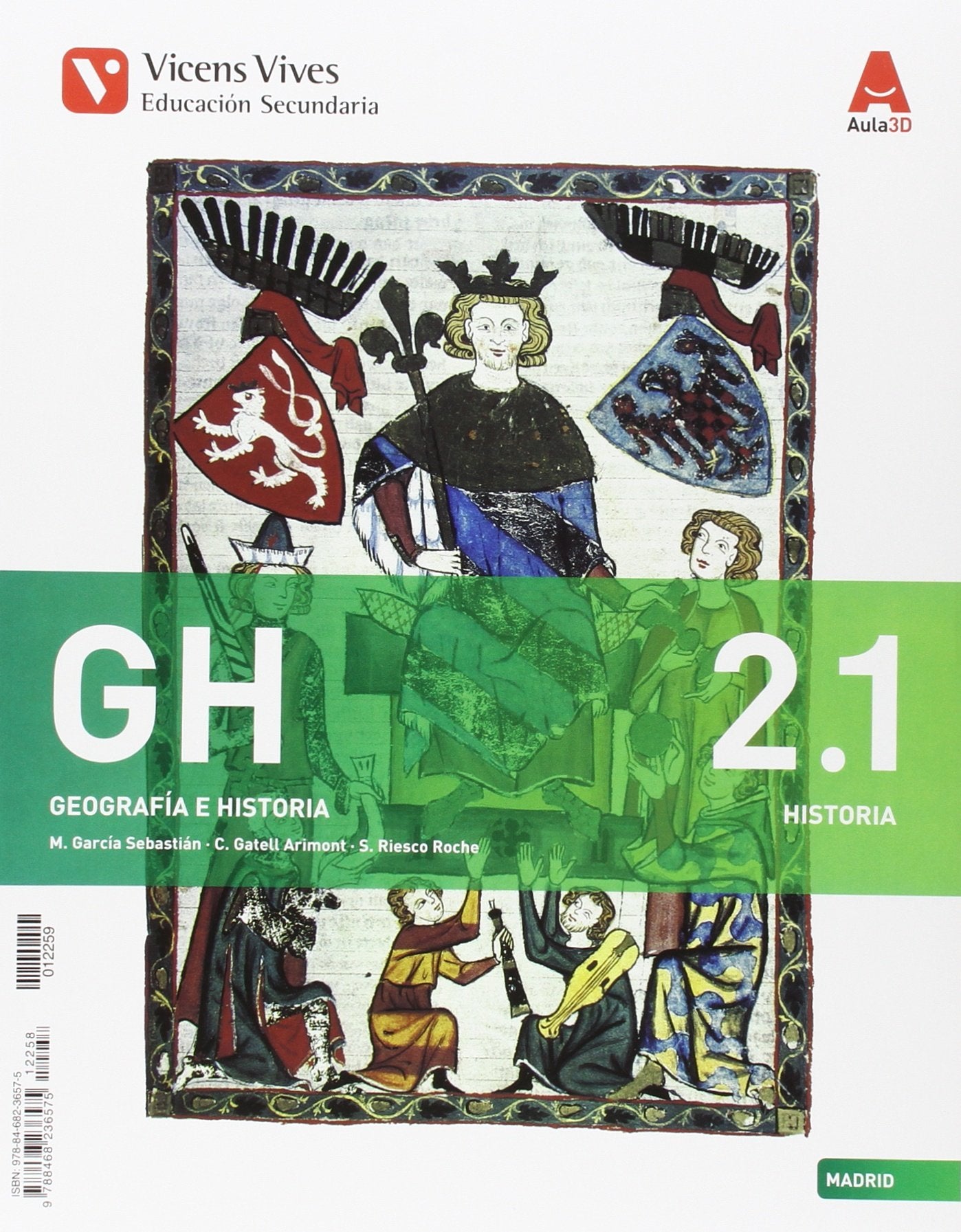 GH 2 MADRID (HIST/GEO) + SEP GEO AULA 3D: GH 2 COMUNIDAD DE MADRID (HIST/GEO) + SEP GEO AULA 3D - 9788468236575
