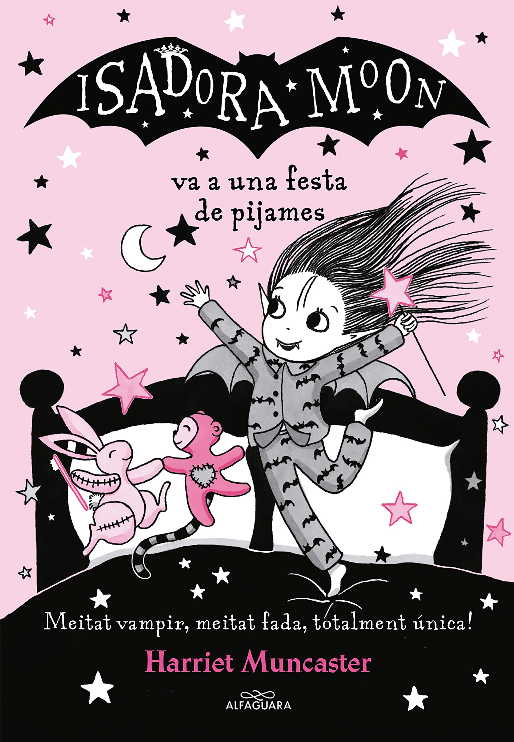 La Isadora Moon 8 - La Isadora Moon va a una festa de pijames: Un llibre màgic amb purpurina a la coberta! (Harriet Muncaster)