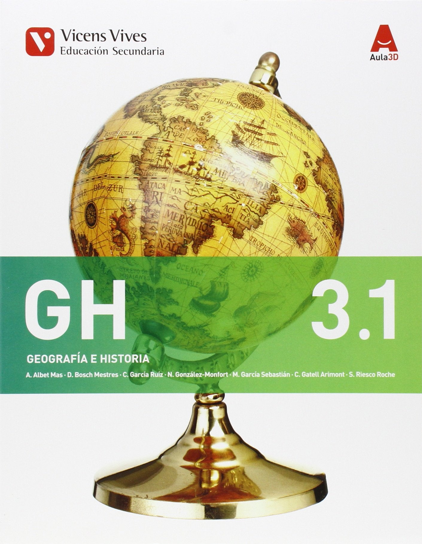 Geografia e Historia GH 3 (3.1-3.2) ( ESO) Aula 3D (Ceuta y Melilla) - 9788468230436