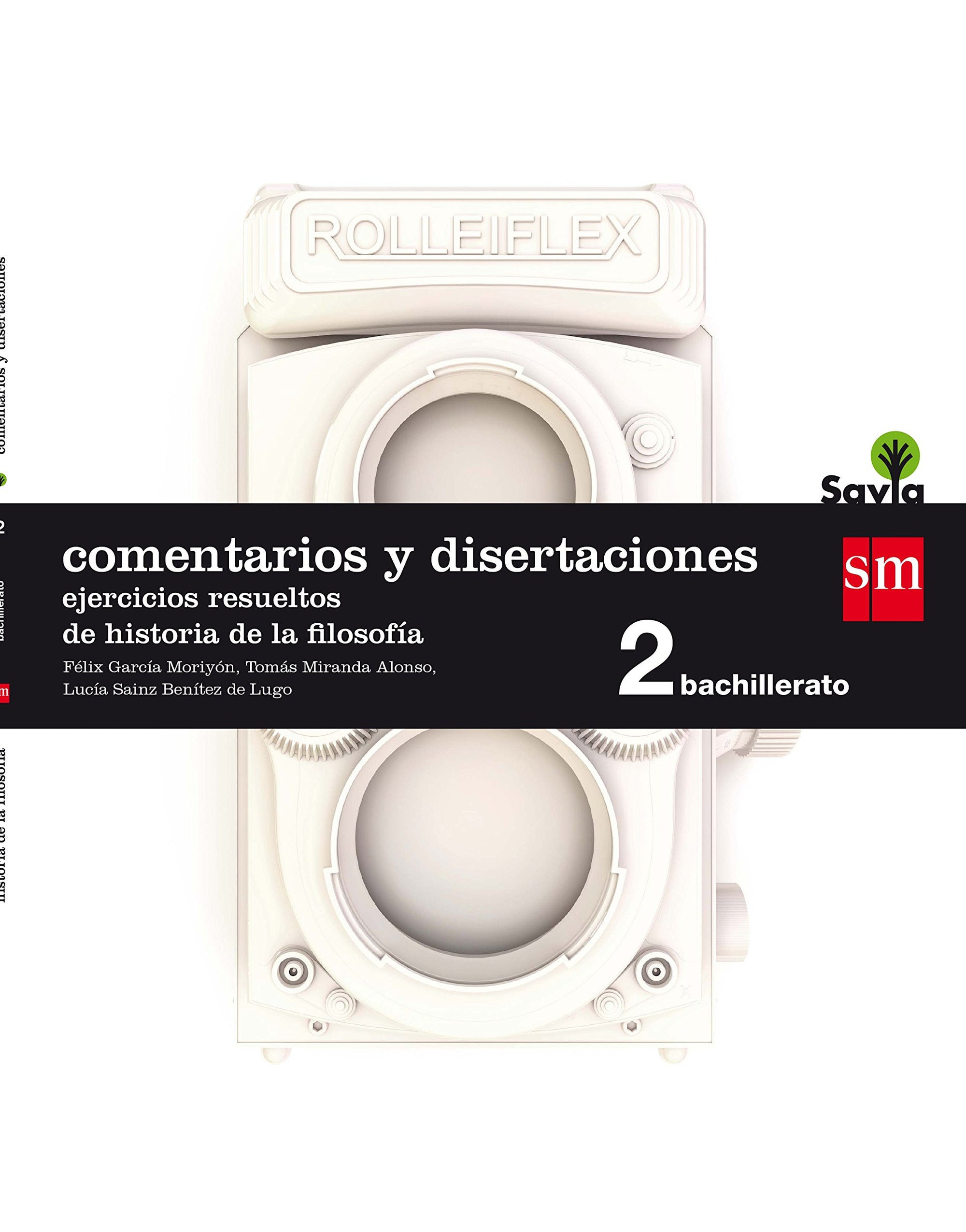 Cuaderno comentarios de filosofía. 2 Bachillerato. Savia - 9788467587234
