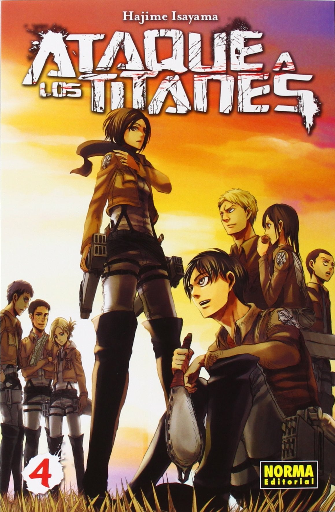 Attack on Titan Omnibus 2 (Vol. 4-6)