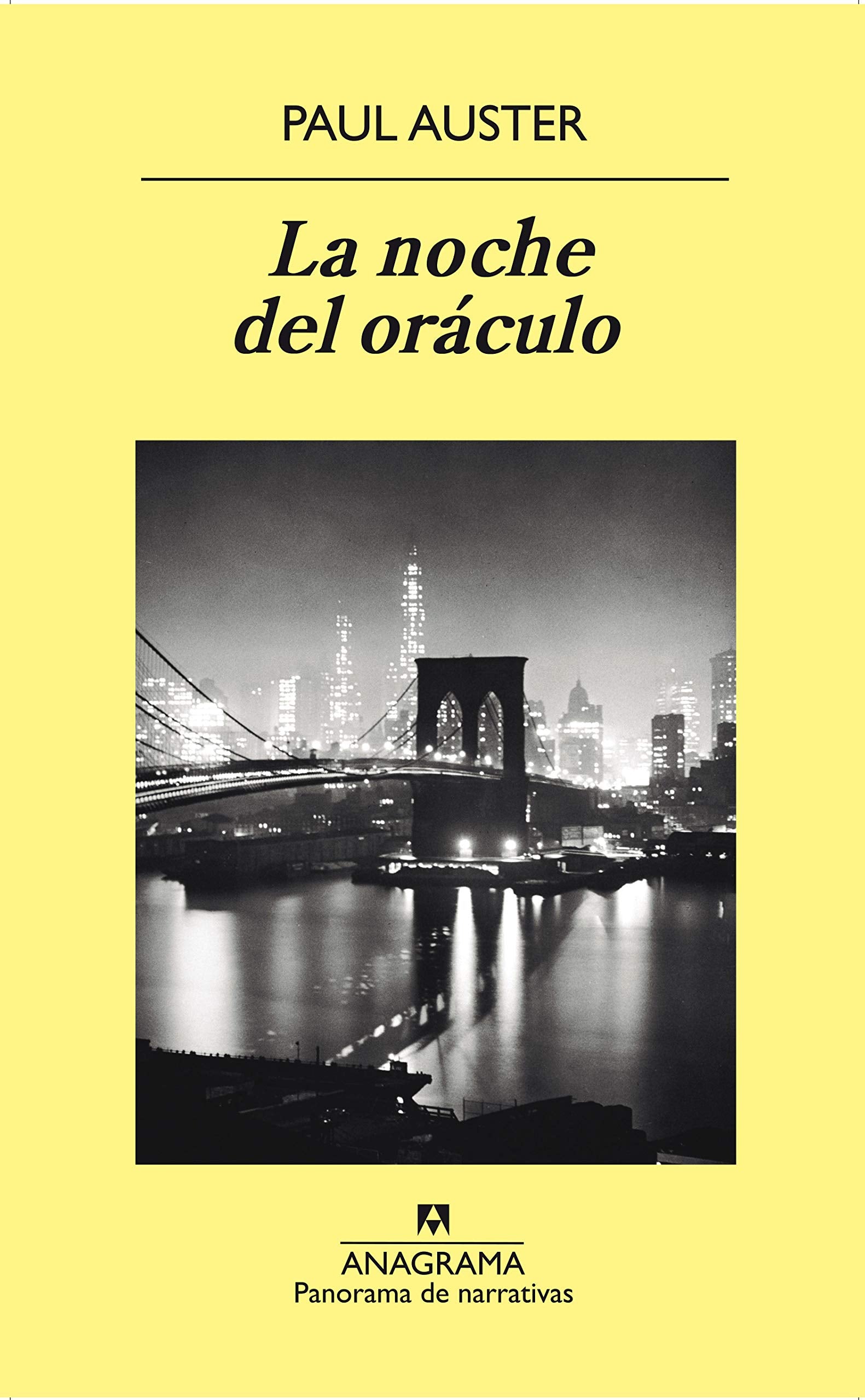 La noche del oráculo: 583 (Panorama de narrativas)