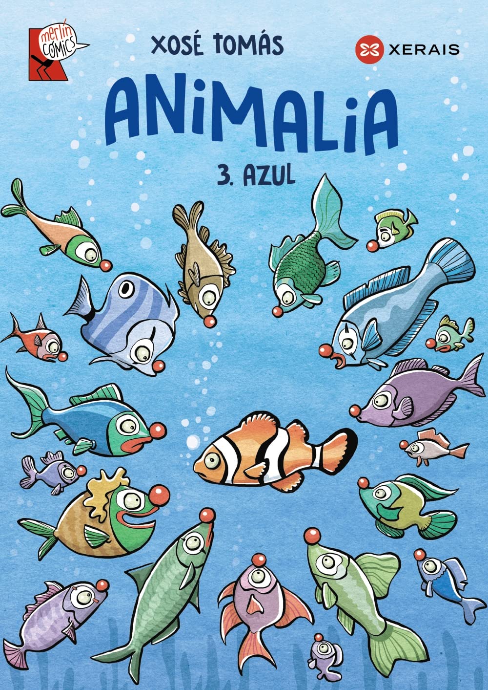 Animalia 3. Azul (INFANTIL E XUVENIL - MERLÍN - Cómics)
