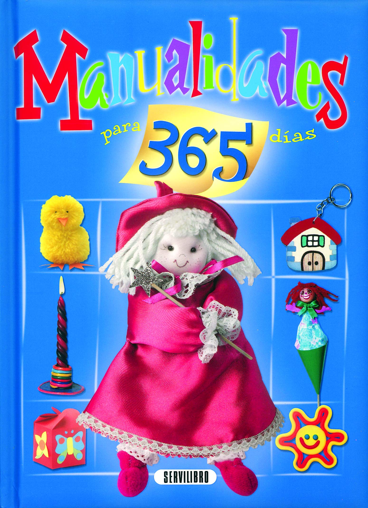 Distripubli Libro Manualidades para 365 dias 196 paginas 20 x 27 cm