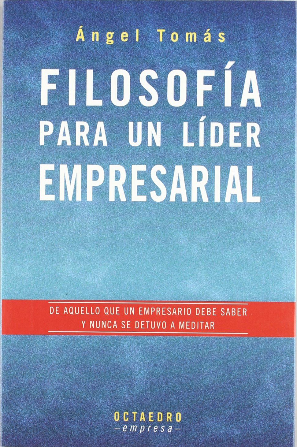Filosofía para un líder empresarial: De aquello que un empresario debe saber y nunca se detuvo a meditar (Horizontes-Empresa)