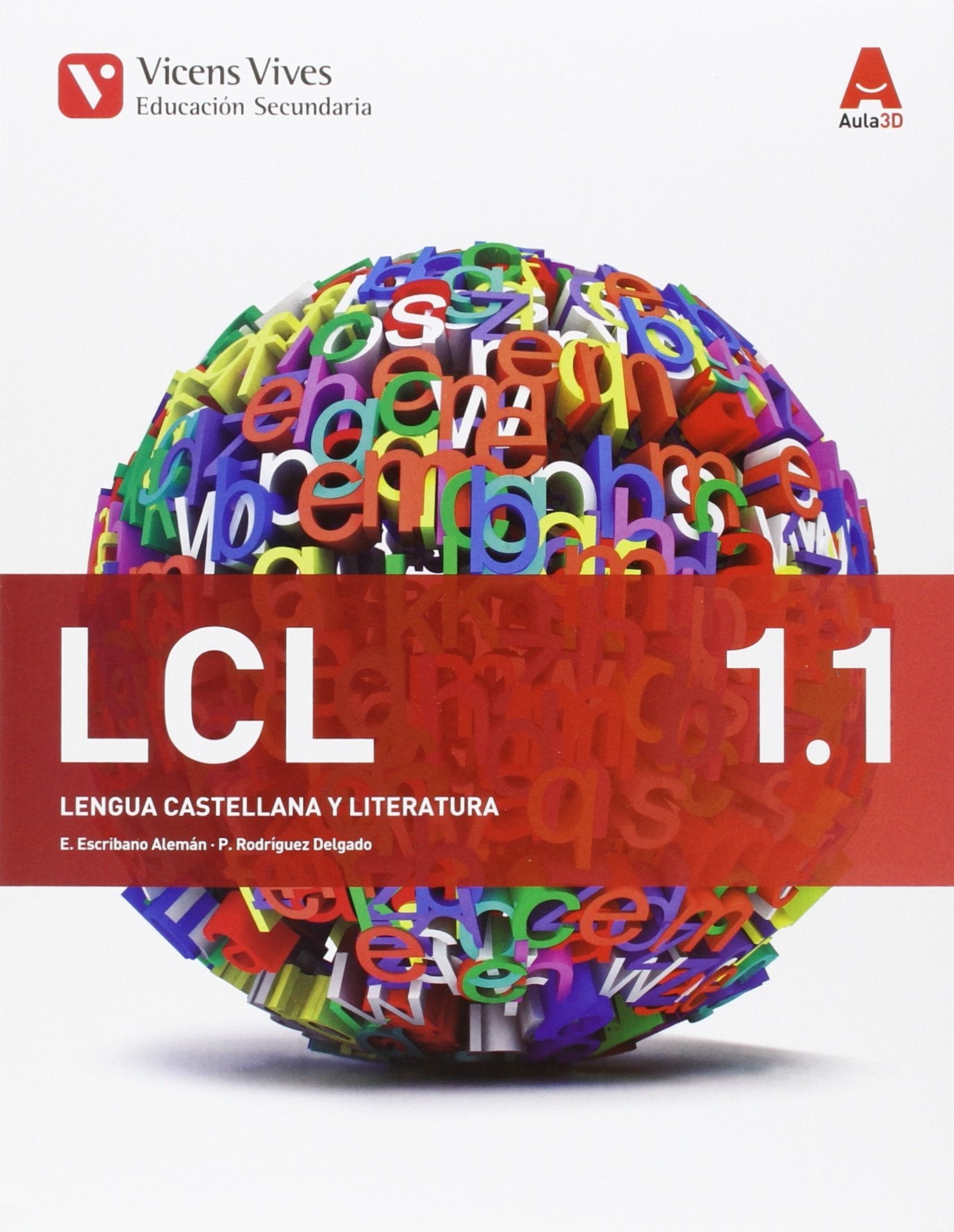 AULA 3D, LCL 1 Trim, Lengua Castellana y Literatura, paquete de 3 libros (1.1, 1.2 y 1.3) - 9788468230276