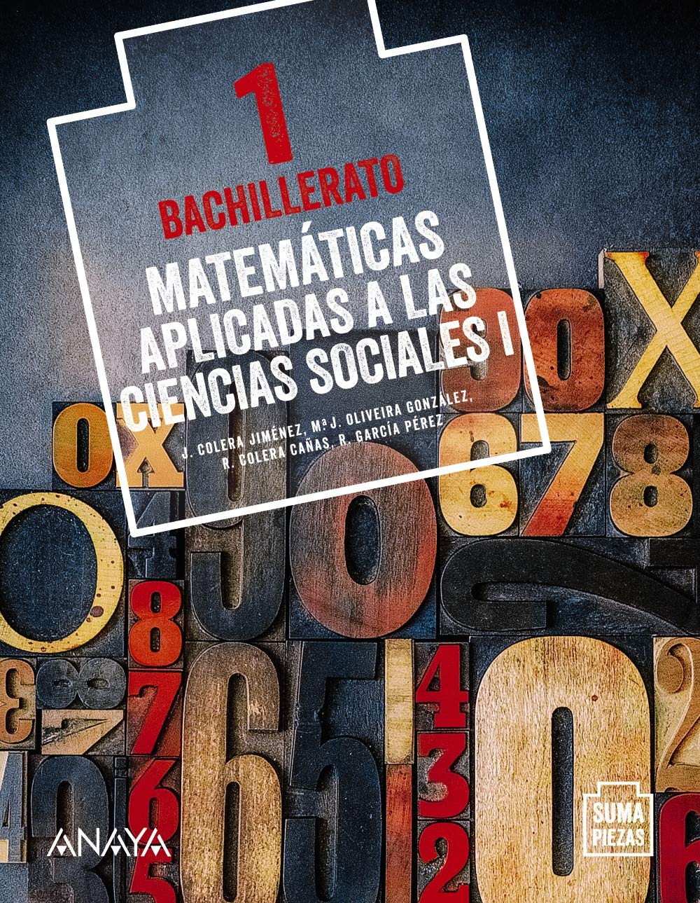Matemáticas aplicadas a las ciencias sociales I, 1 Bachillerato