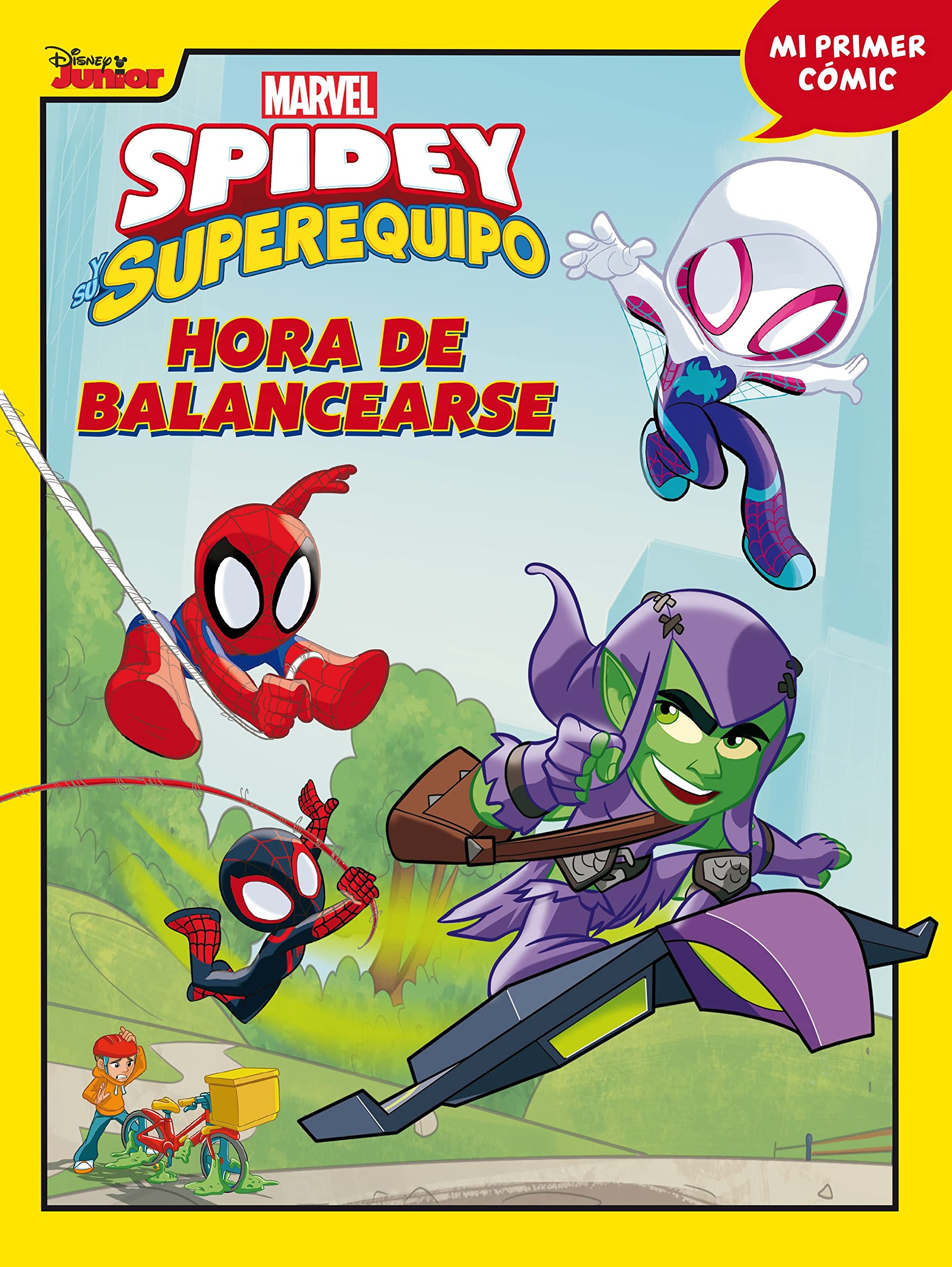 Spidey y su superequipo. Hora de balancearse: Mi primer cómic 3